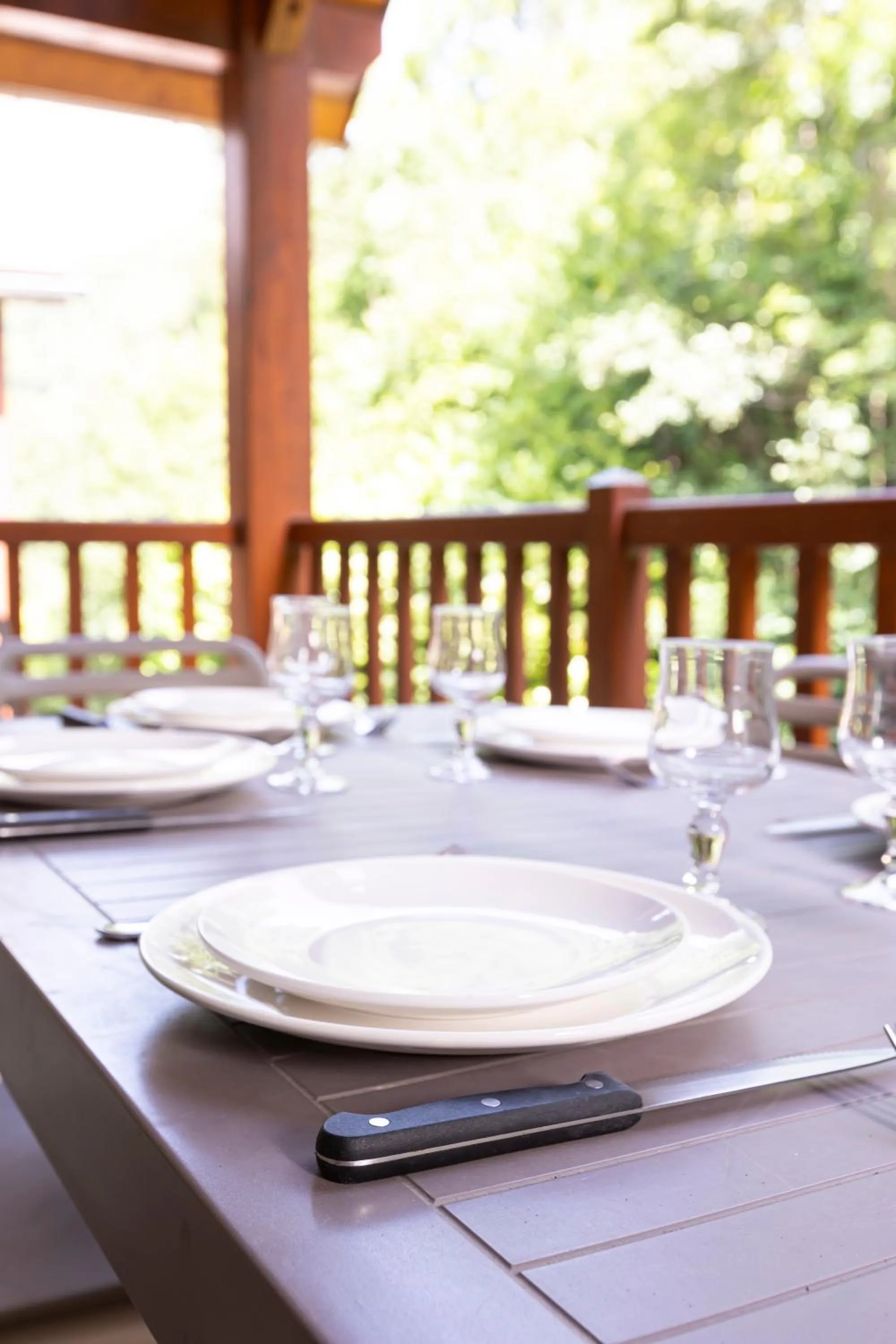 Balcony/Terrace in Résidence Odalys Soleil d'Aure