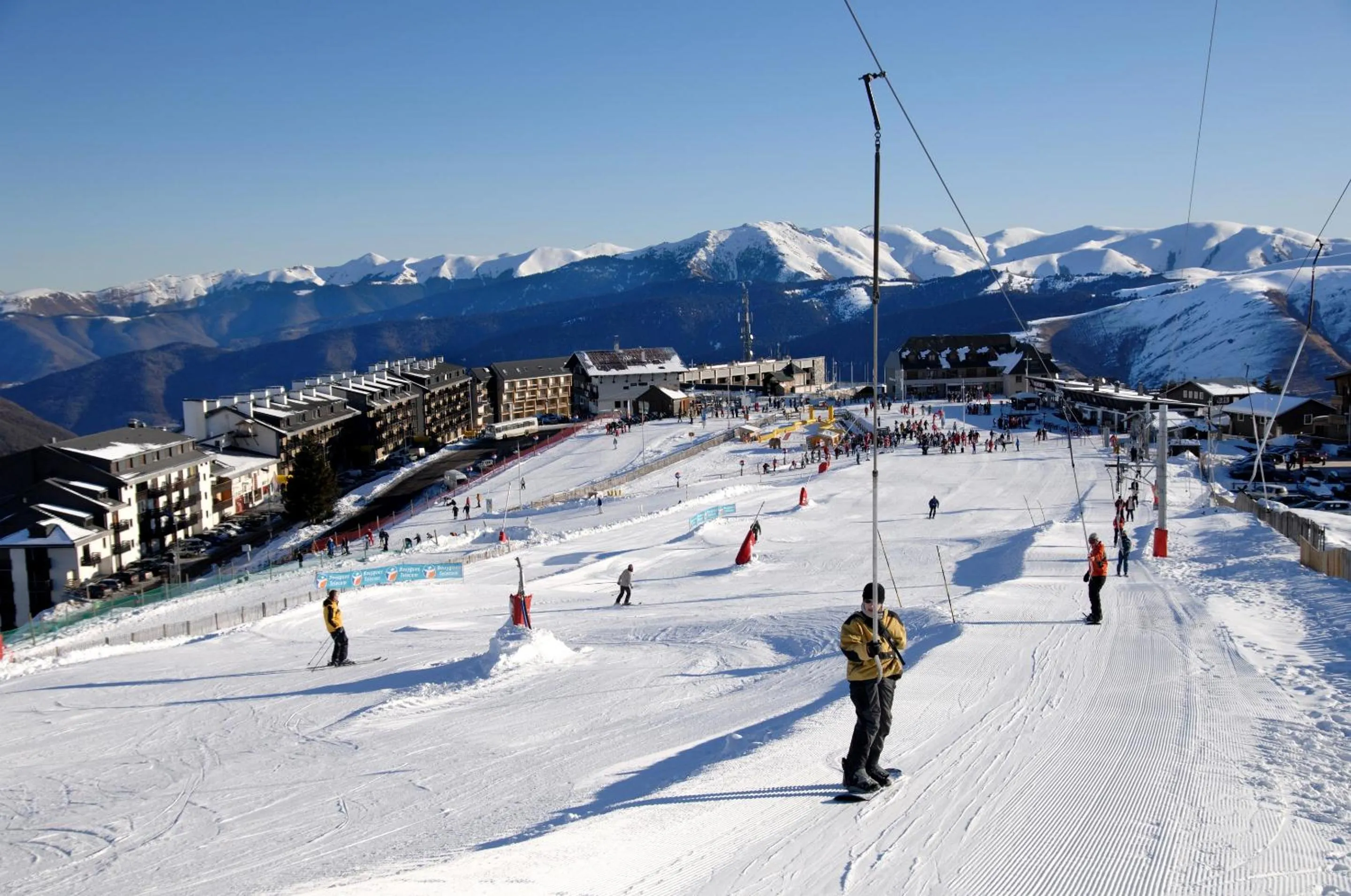 Skiing in Résidence Odalys Soleil d'Aure