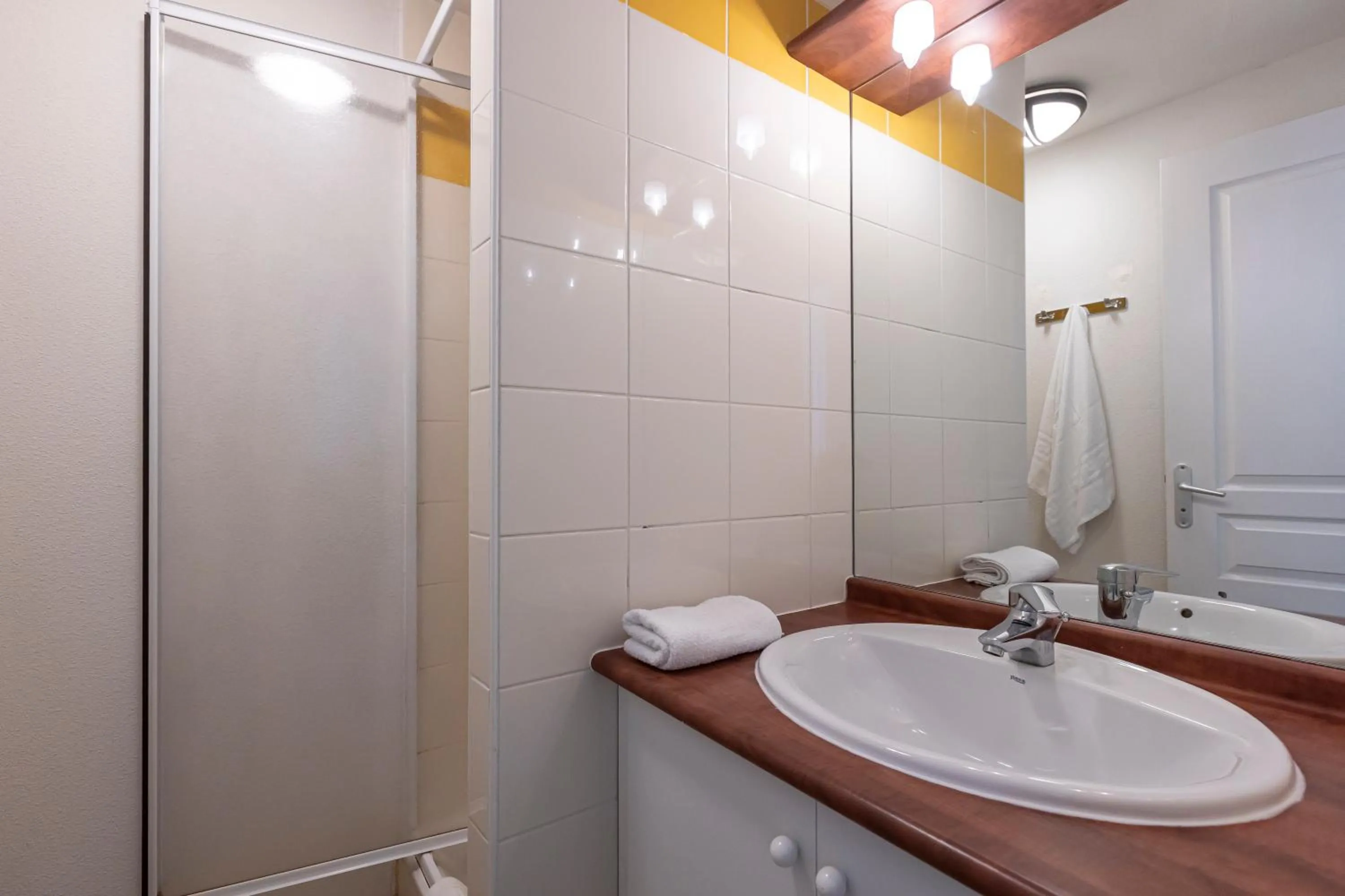 Bathroom in Résidence Odalys Soleil d'Aure