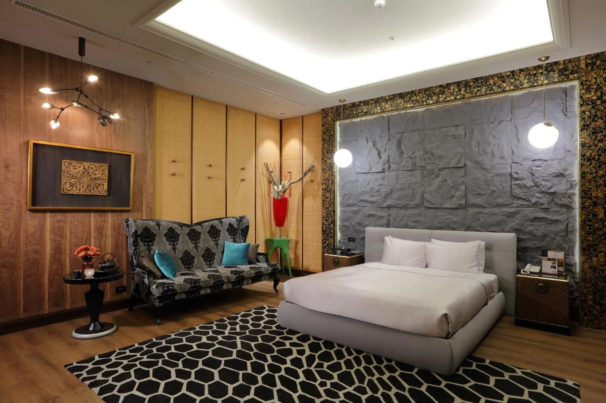 Bed in 沐蘭精品旅館-台北大直館 Mulan Boutique Hotel