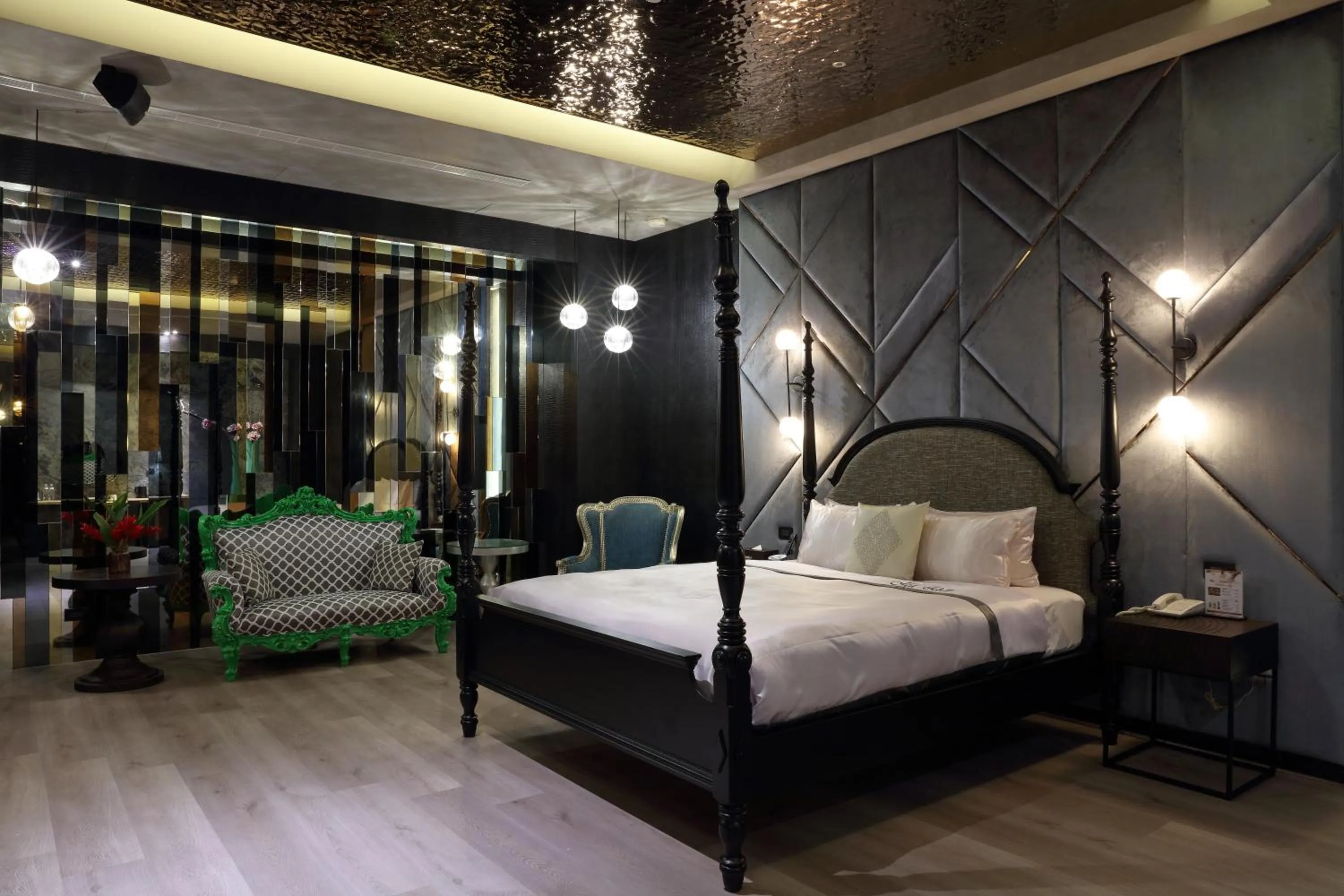 Bedroom, Bed in 台北沐蘭精品旅館 大直館