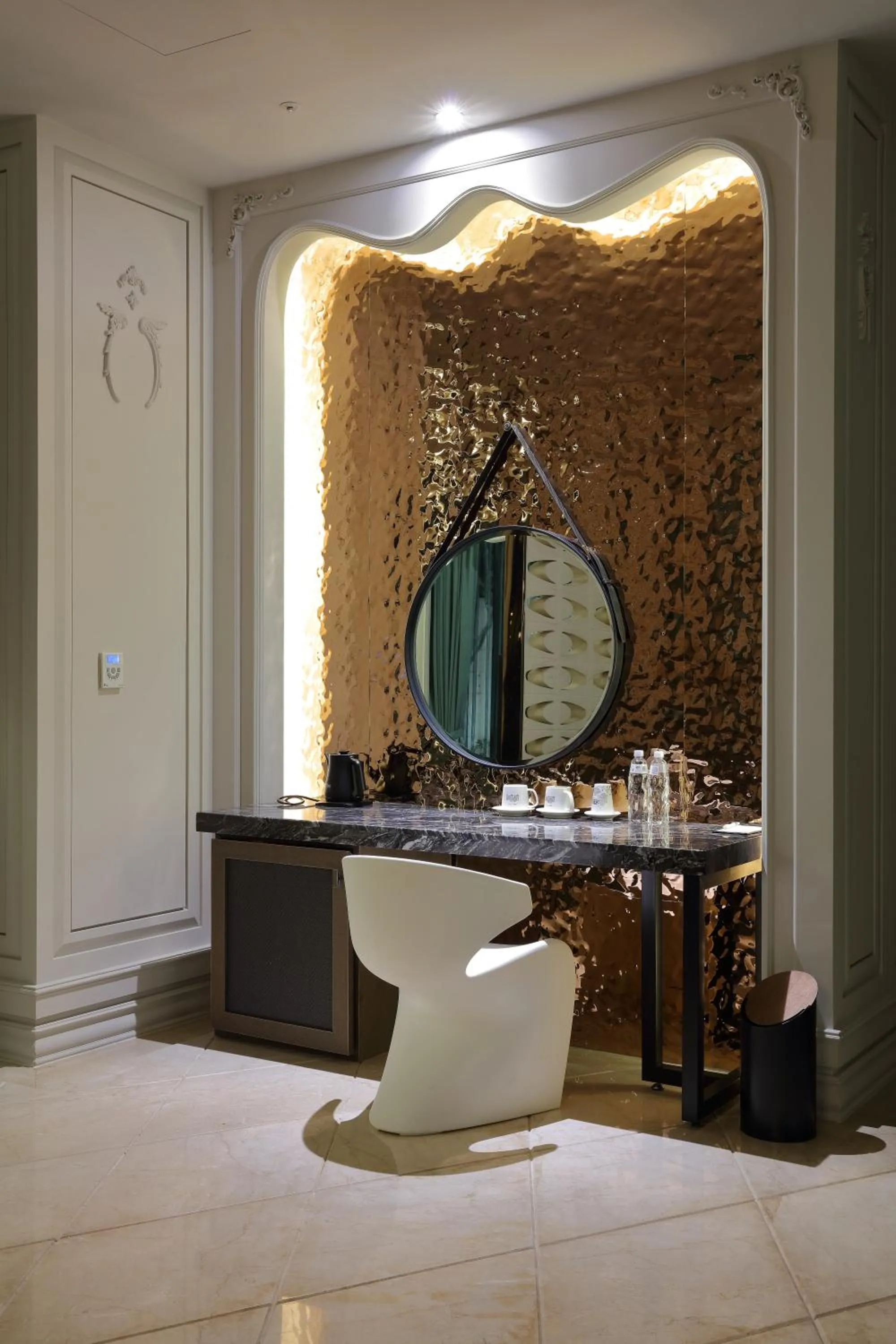 Seating area in 台北沐蘭精品旅館 大直館