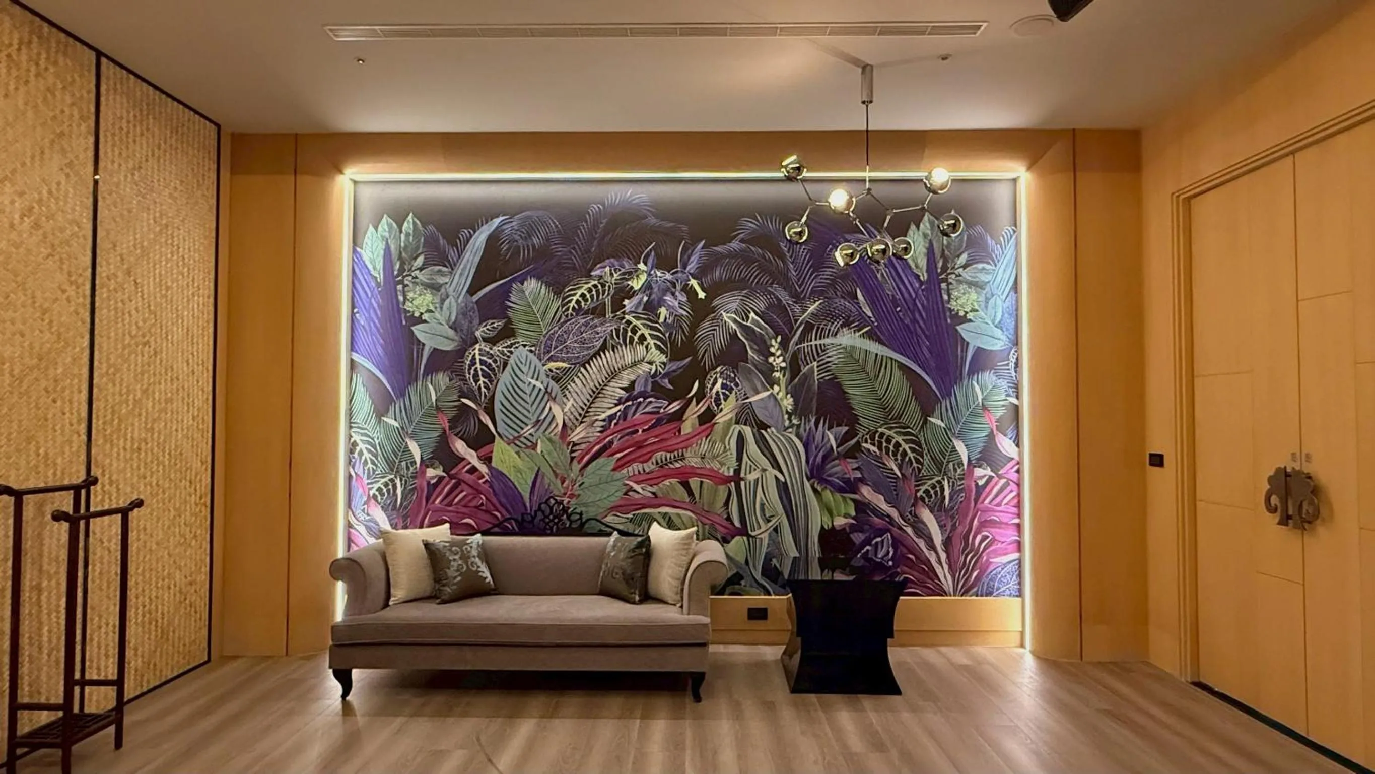 Seating area in 台北沐蘭精品旅館 大直館