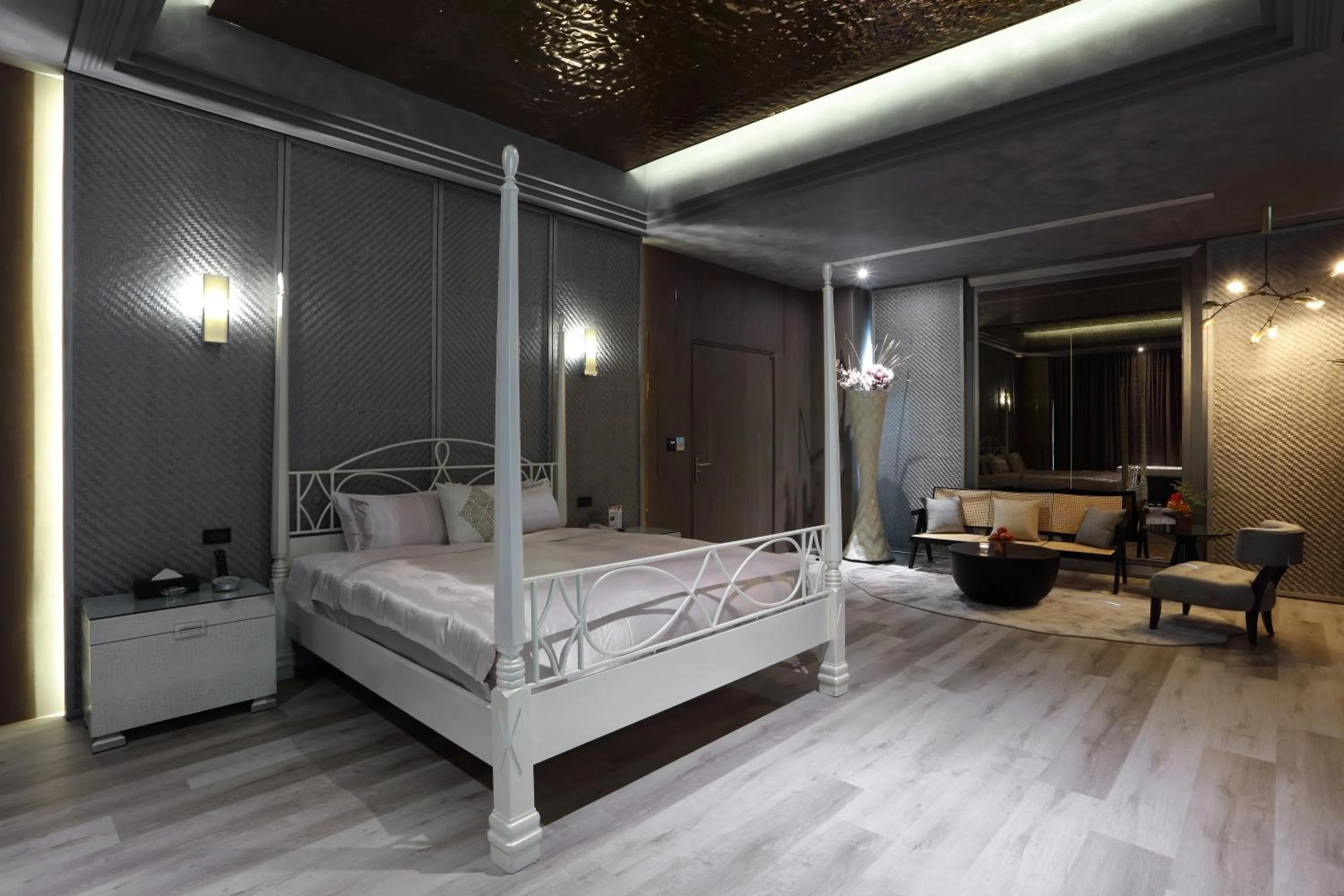 Photo of the whole room, Bed in 台北沐蘭精品旅館 大直館