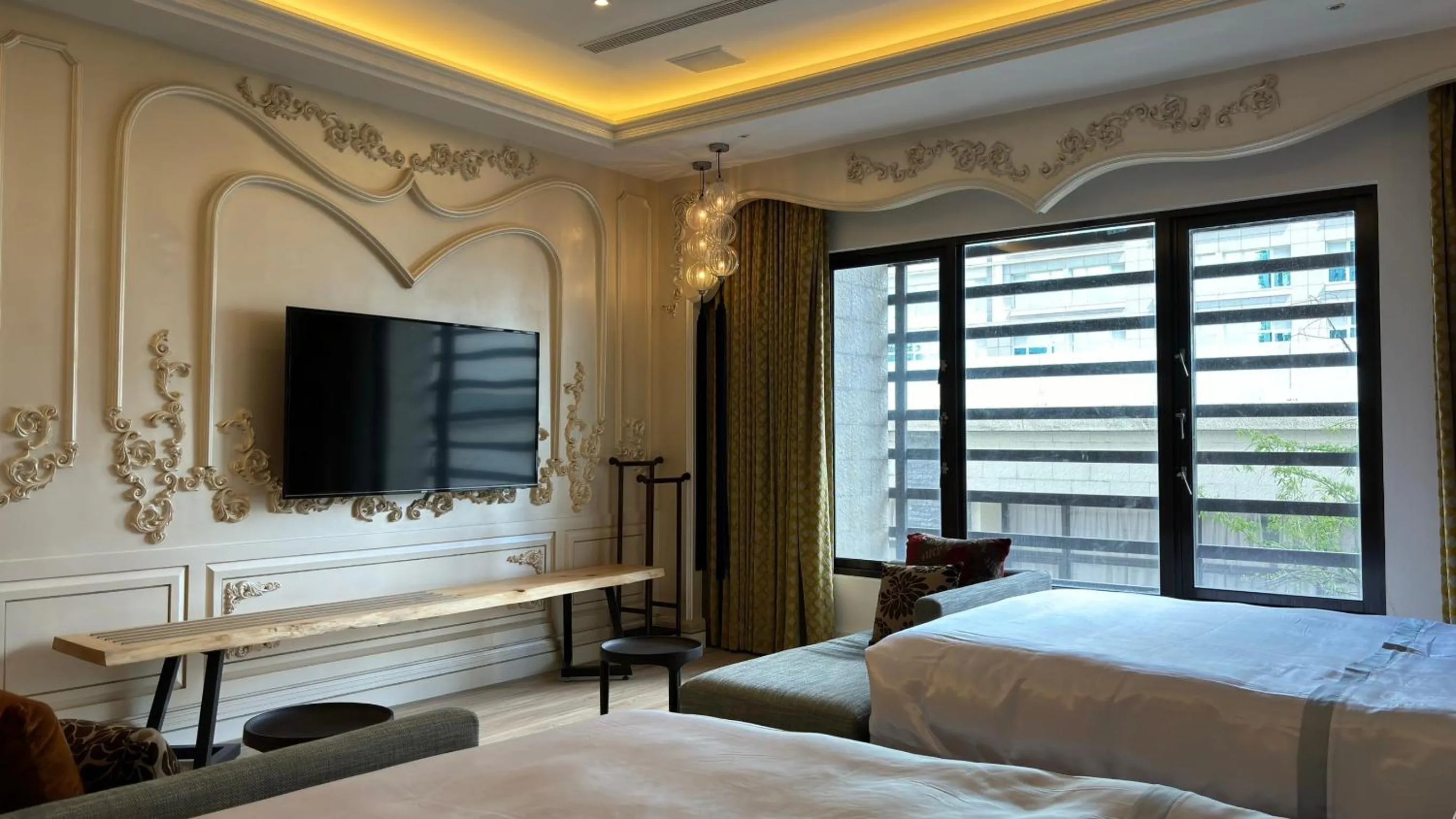 Bedroom, Bed in 台北沐蘭精品旅館 大直館