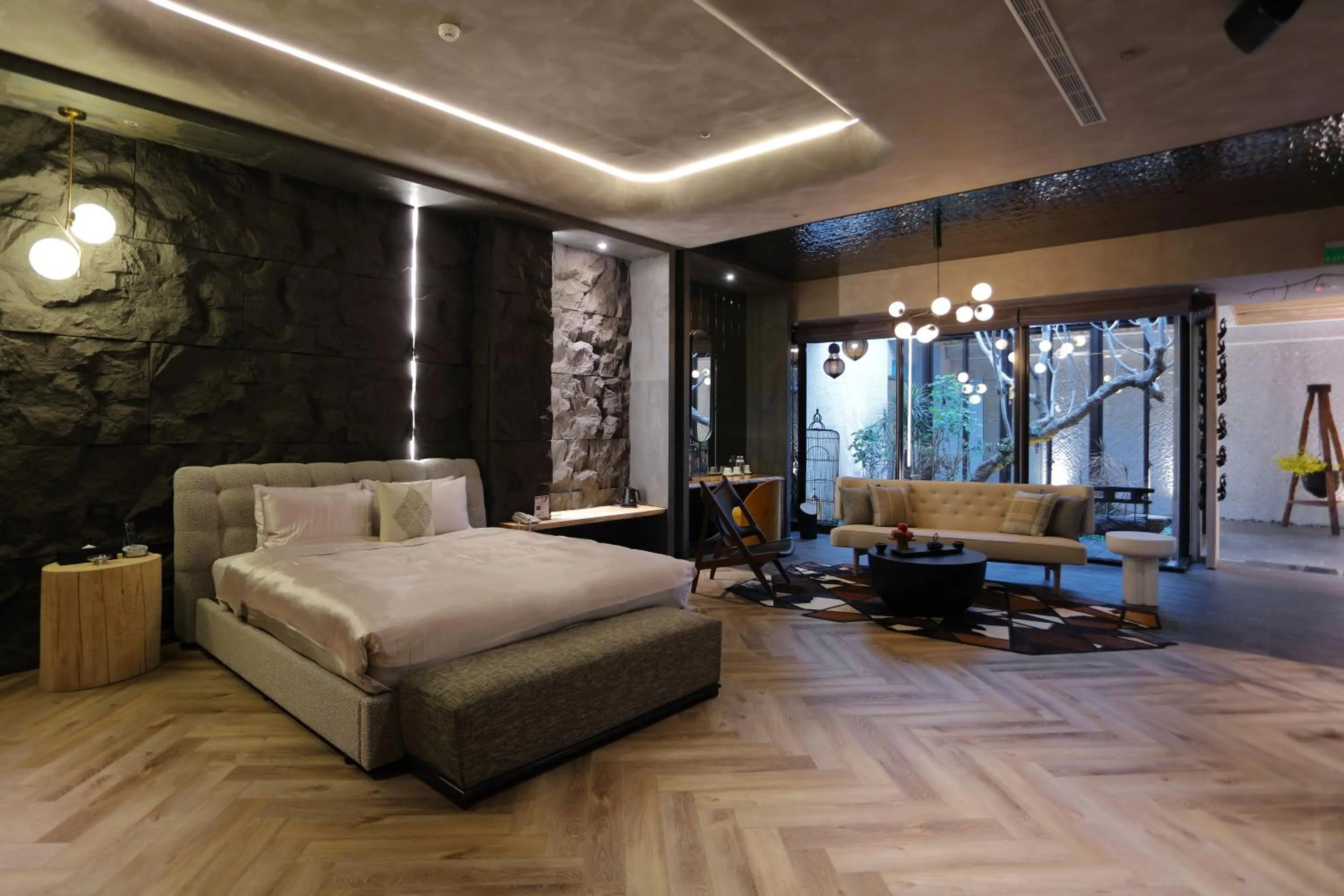 Bedroom, Bed in 台北沐蘭精品旅館 大直館