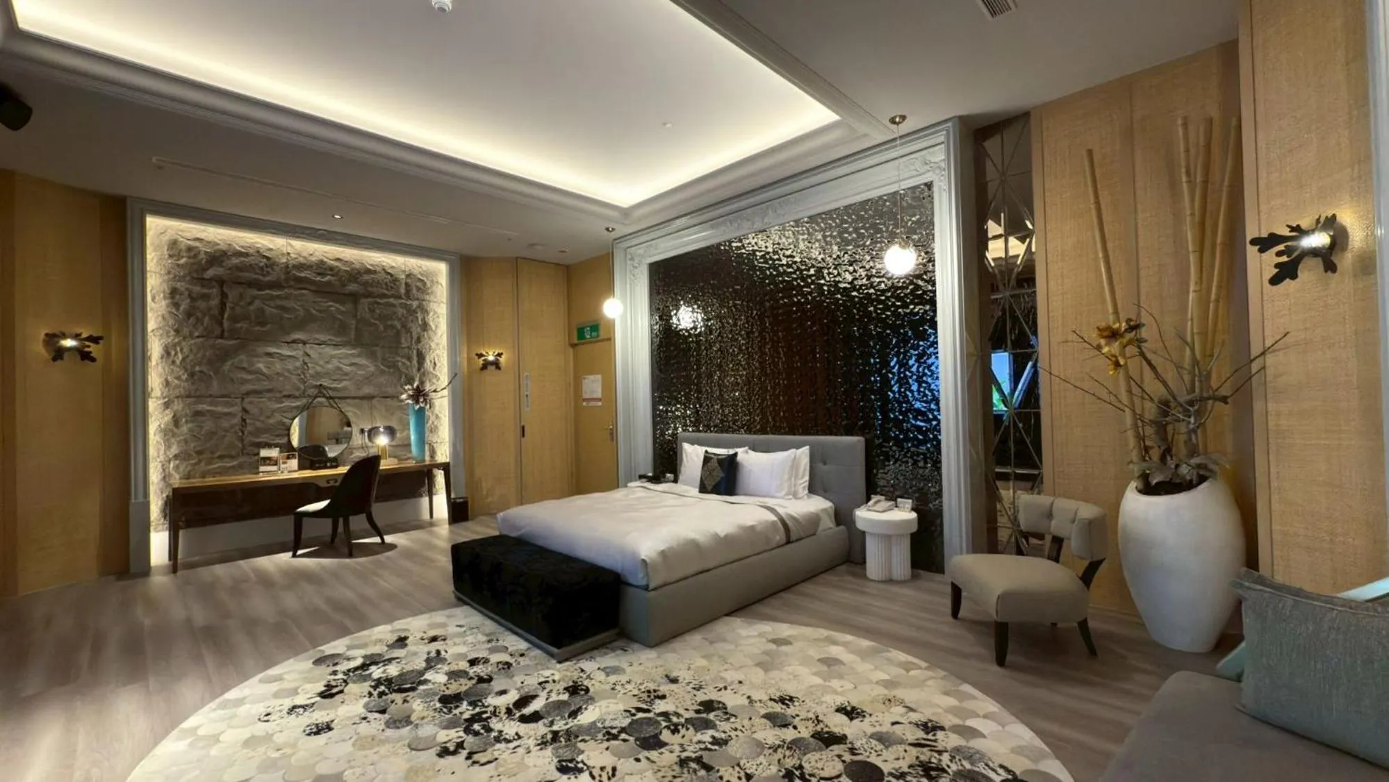 Bed in 沐蘭精品旅館-台北大直館 Mulan Boutique Hotel