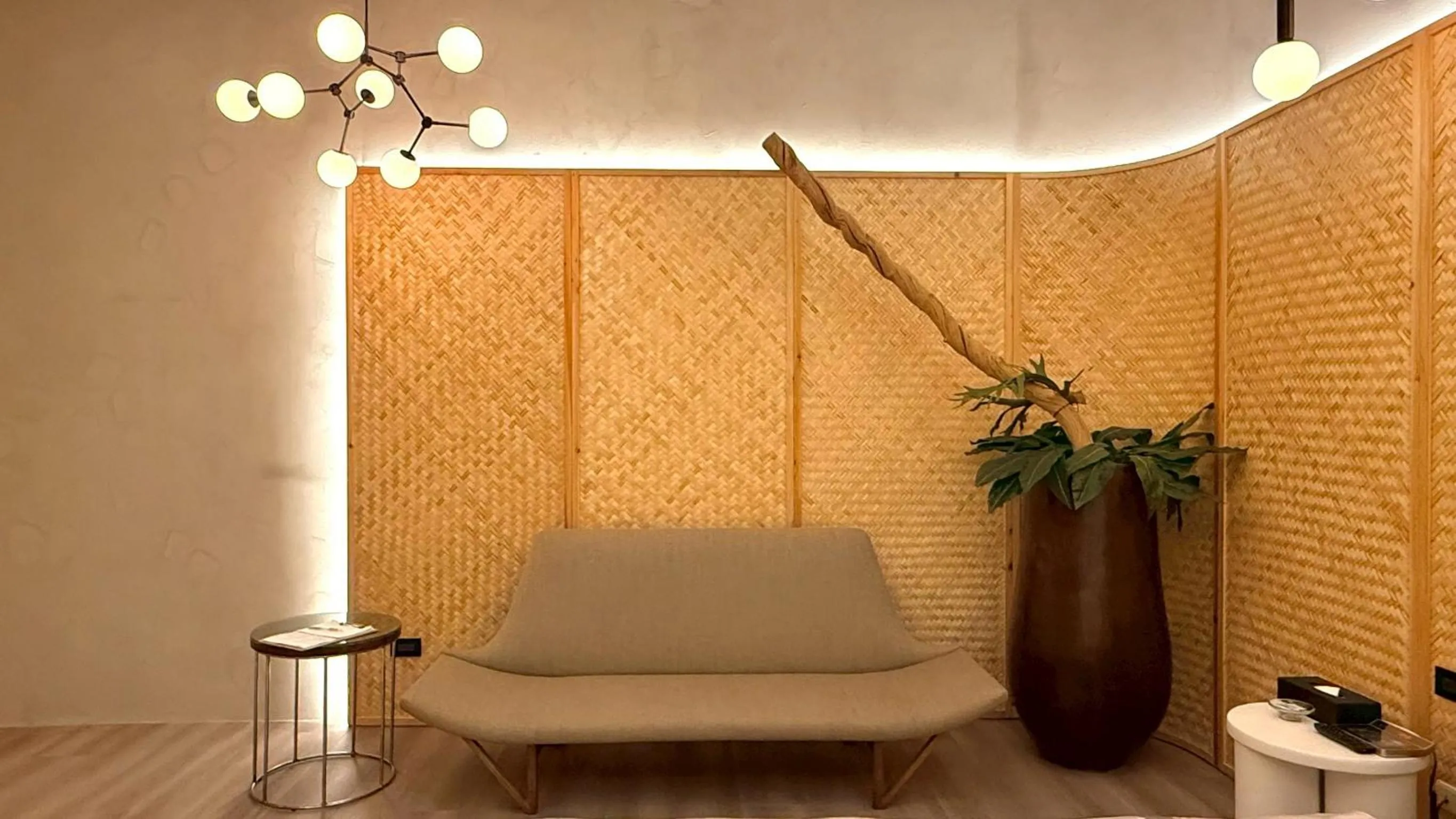 Seating area in 台北沐蘭精品旅館 大直館