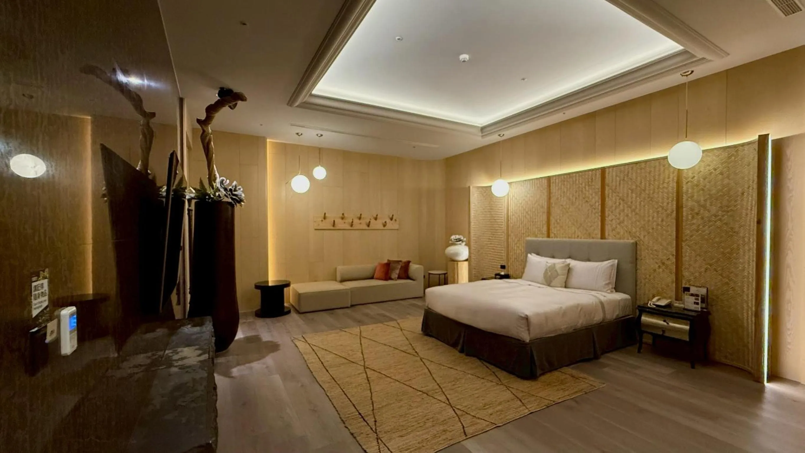 Bed in 台北沐蘭精品旅館 大直館