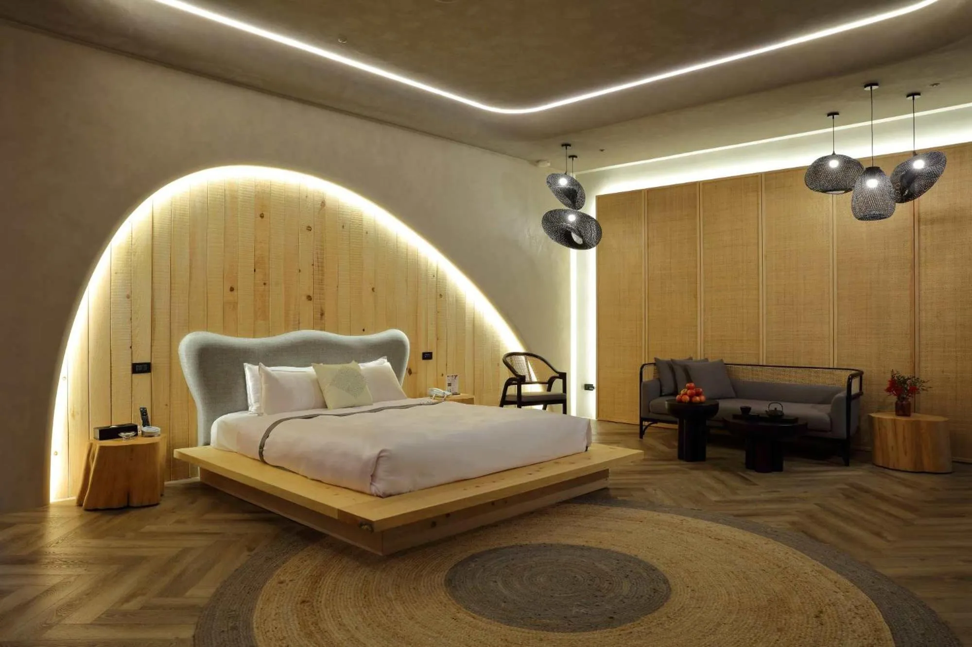 Bed in 沐蘭精品旅館-台北大直館 Mulan Boutique Hotel