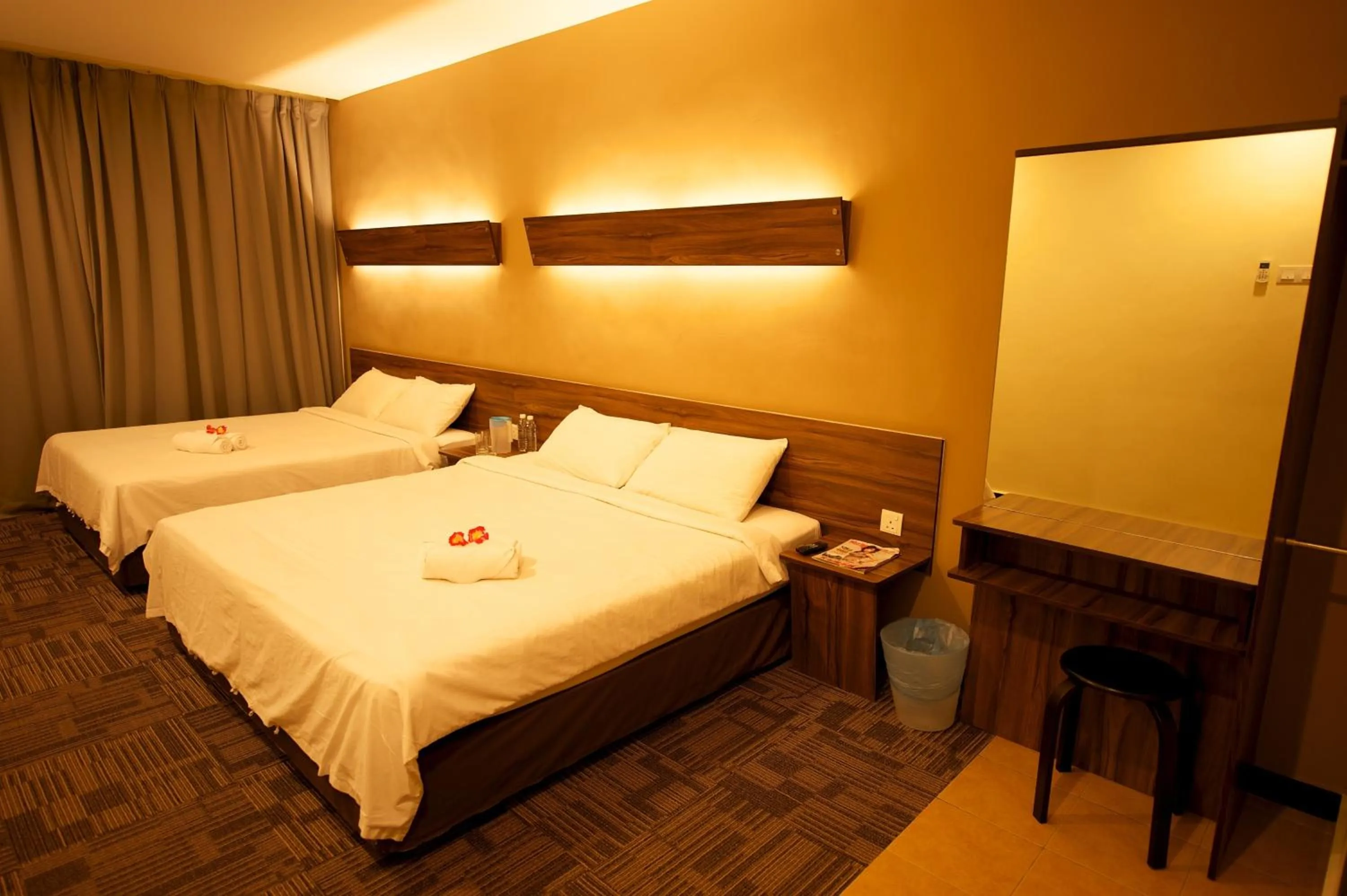 TV and multimedia, Bed in De Botani Hotel