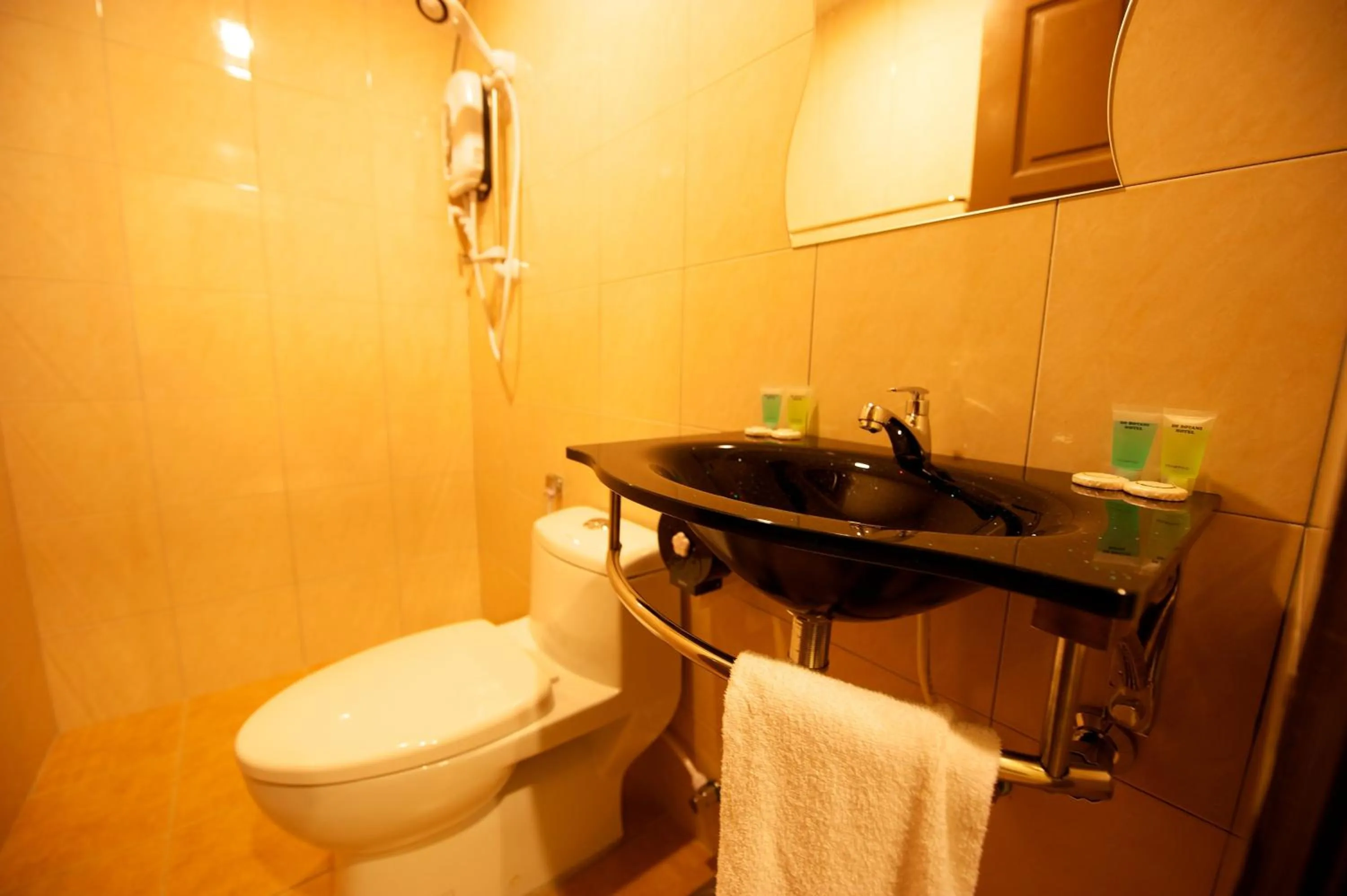 Shower in De Botani Hotel