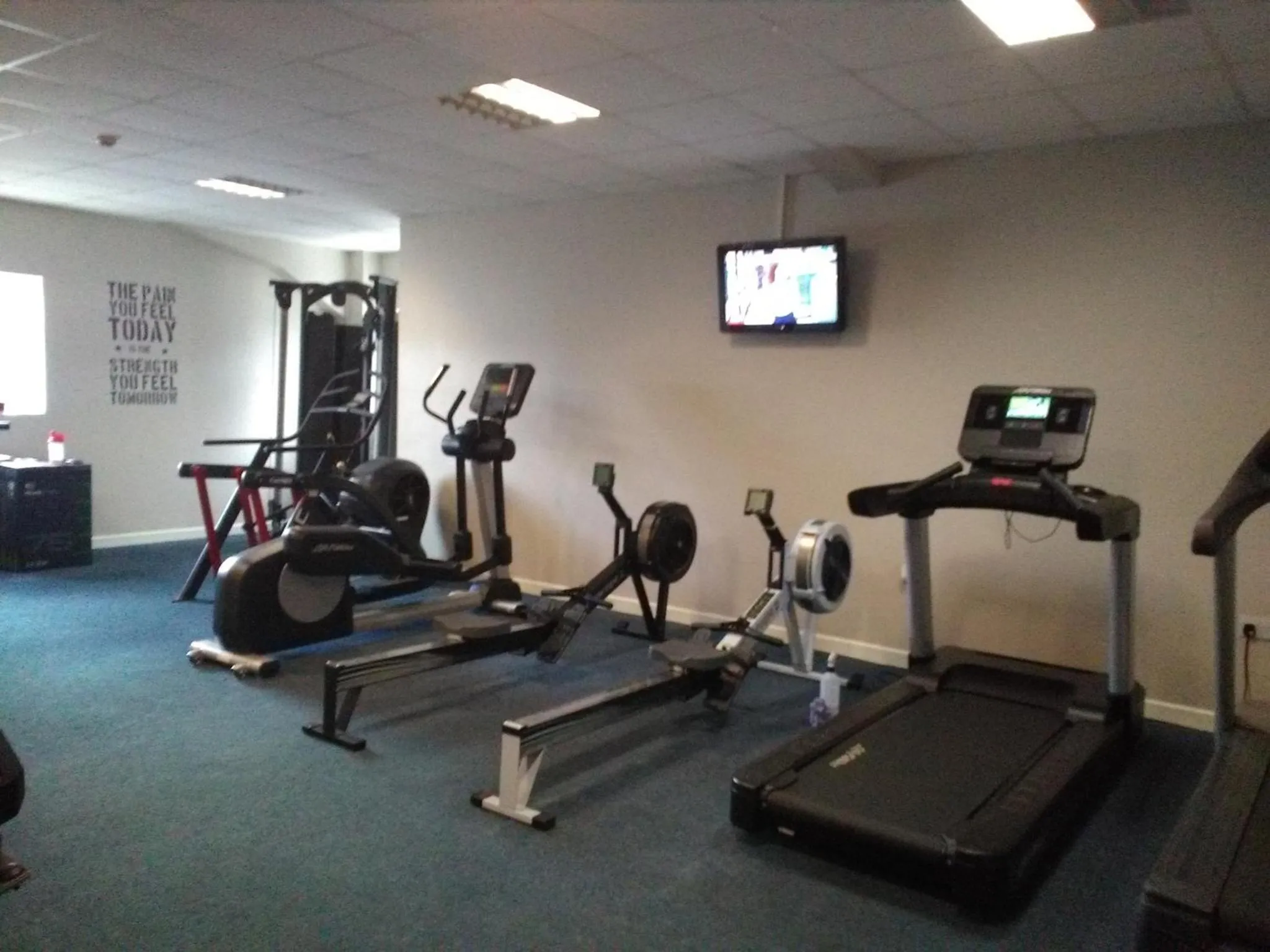 Fitness centre/facilities in Royal Valentia Hotel