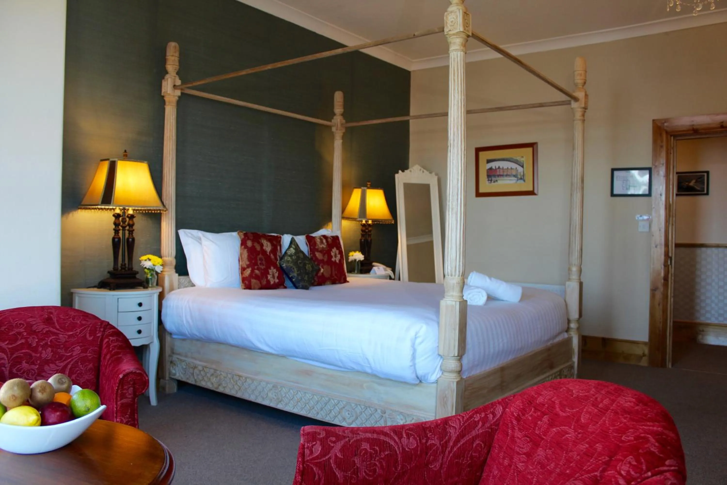 Bed in Royal Valentia Hotel