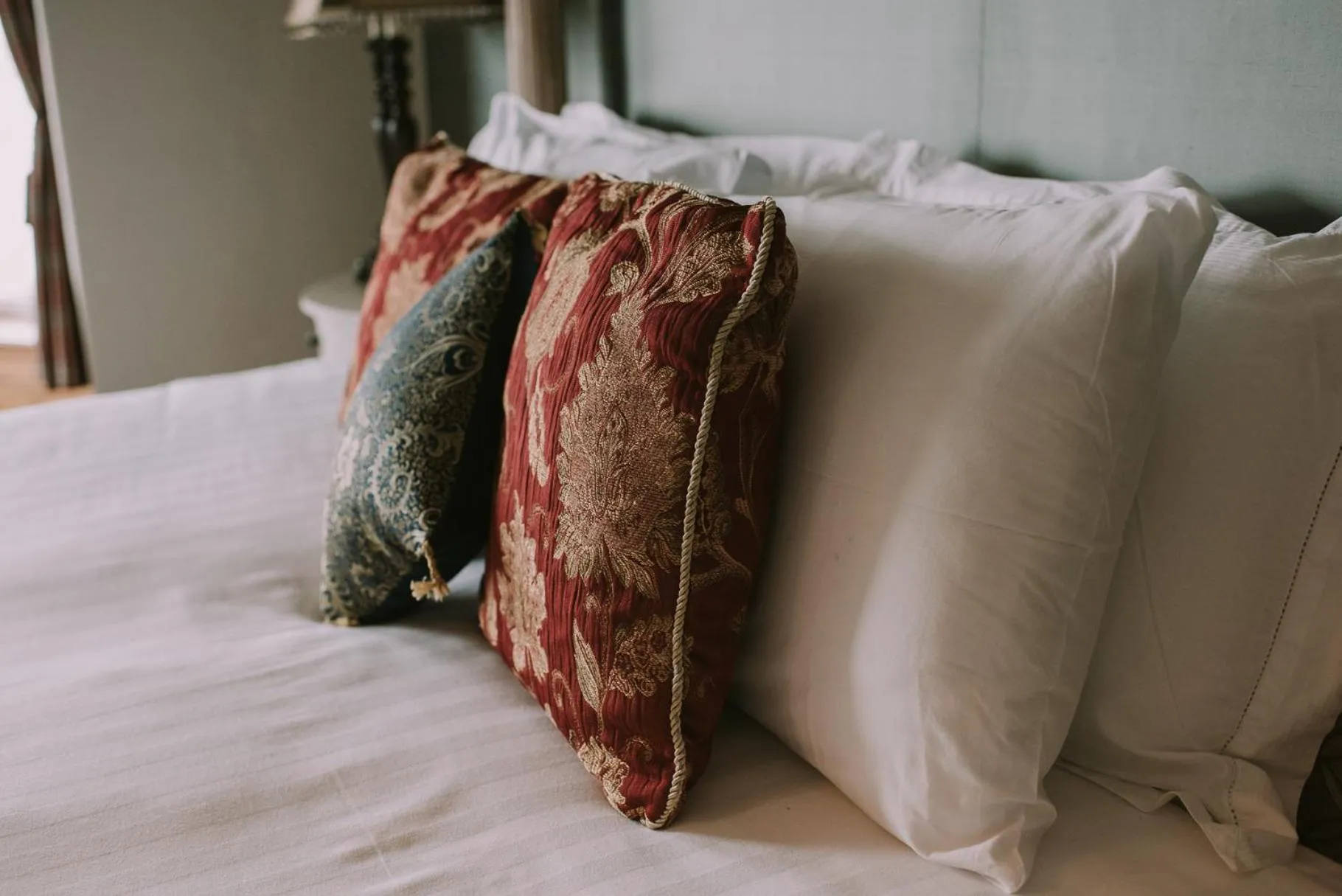 Bed in Royal Valentia Hotel