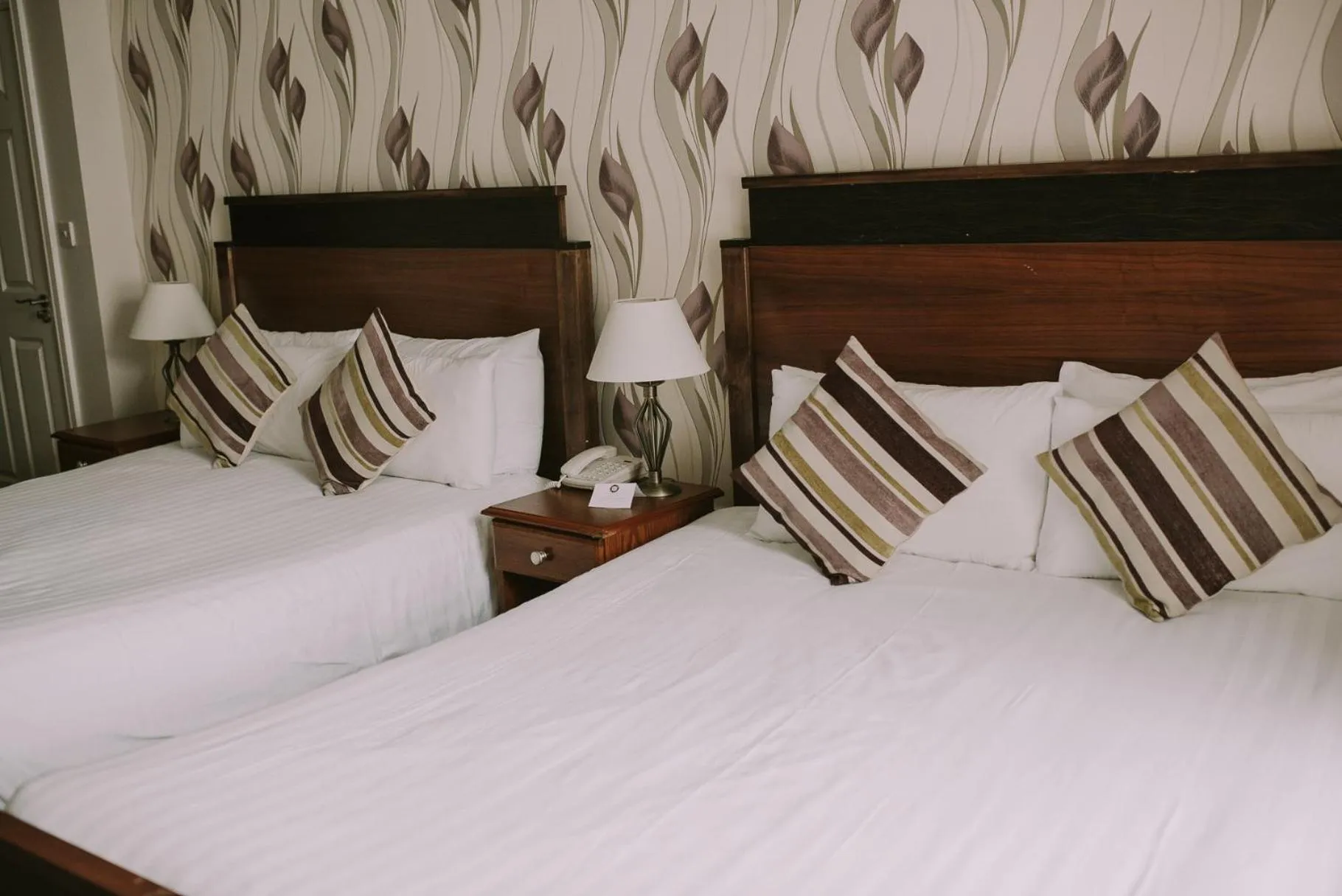 Bed in Royal Valentia Hotel