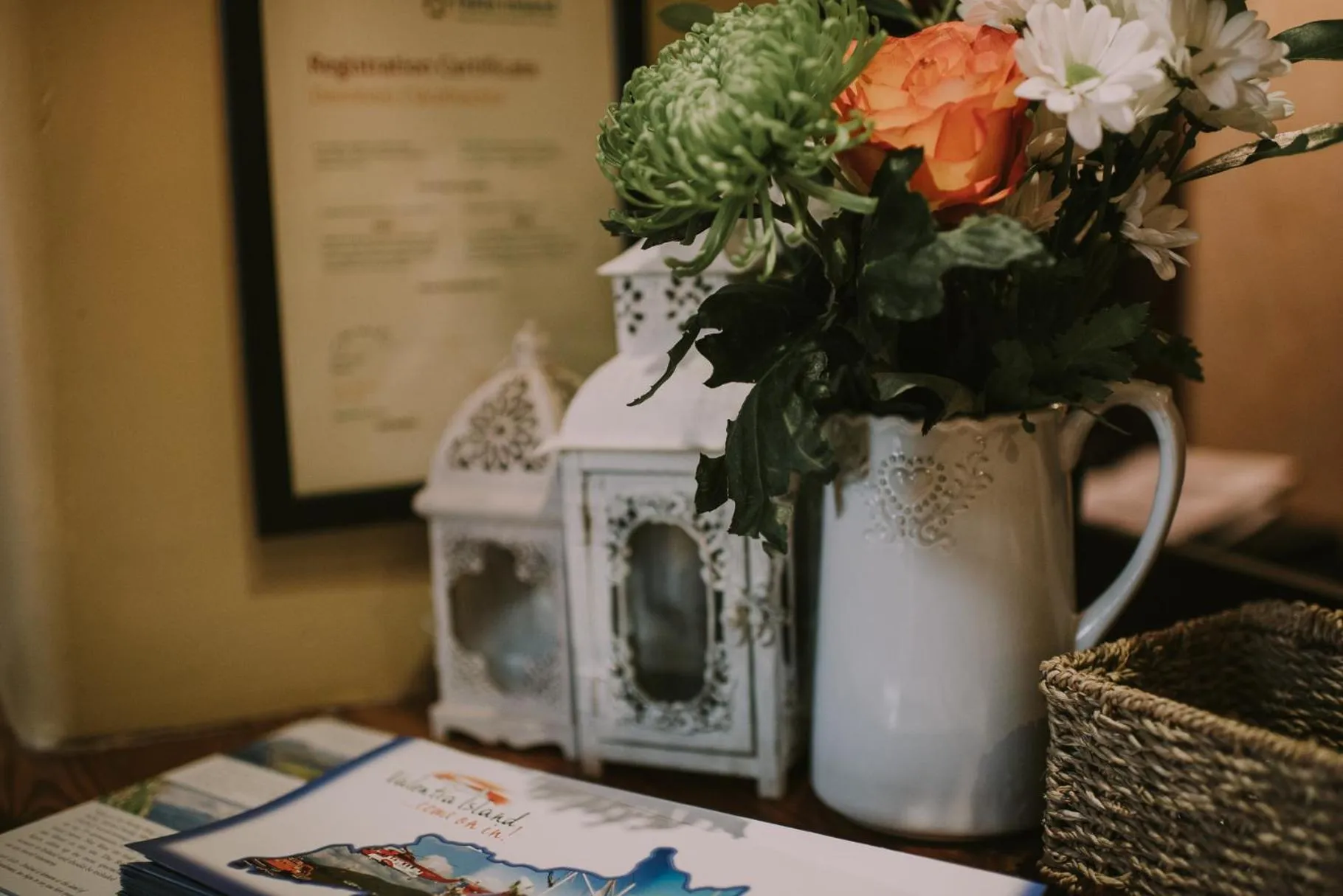 Decorative detail in Royal Valentia Hotel