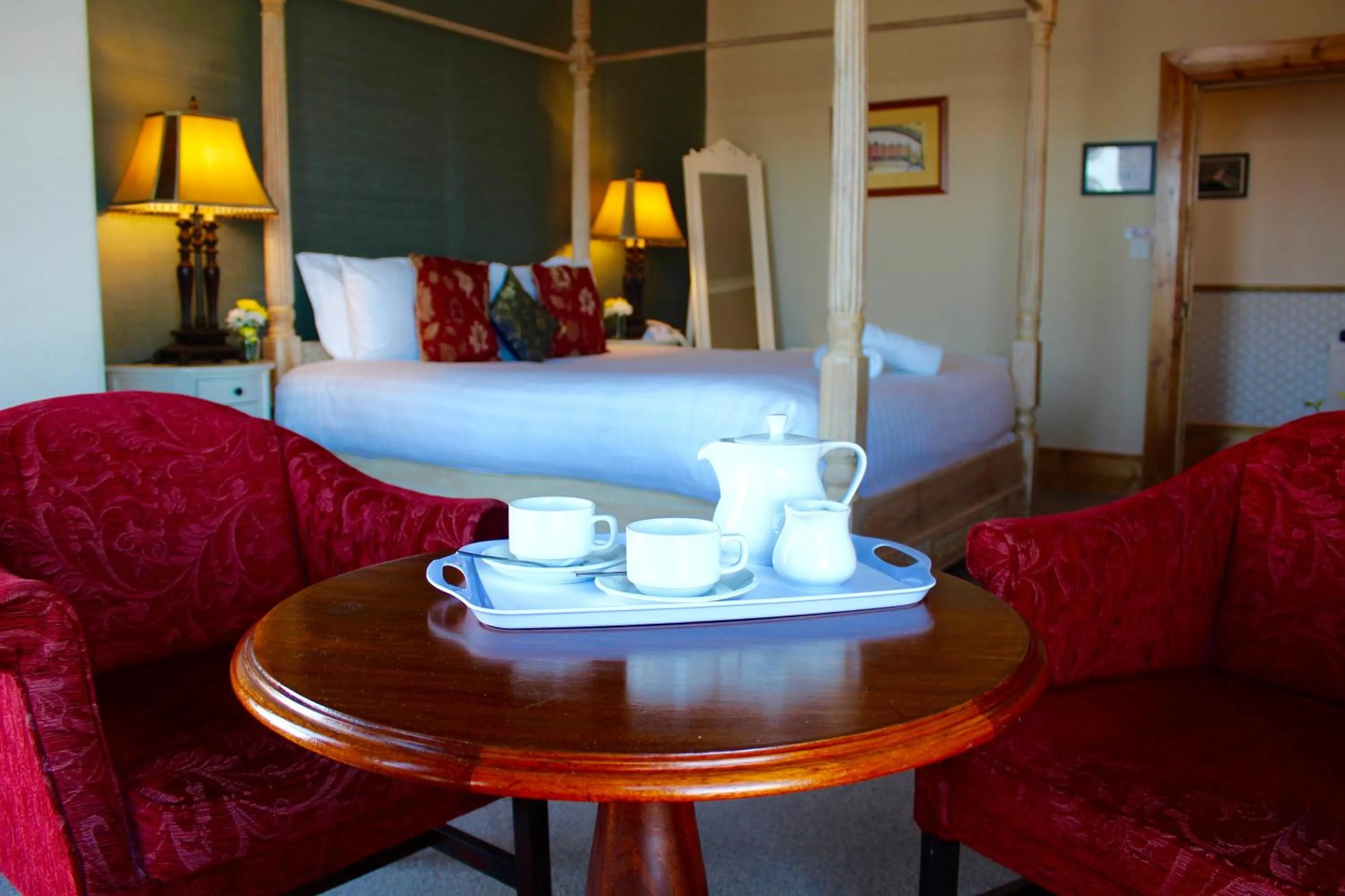 Bed in Royal Valentia Hotel