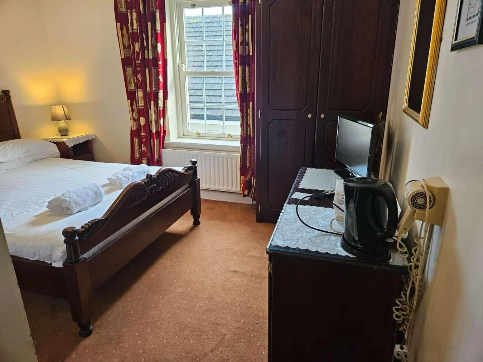 Bed in Fennessy's Hotel