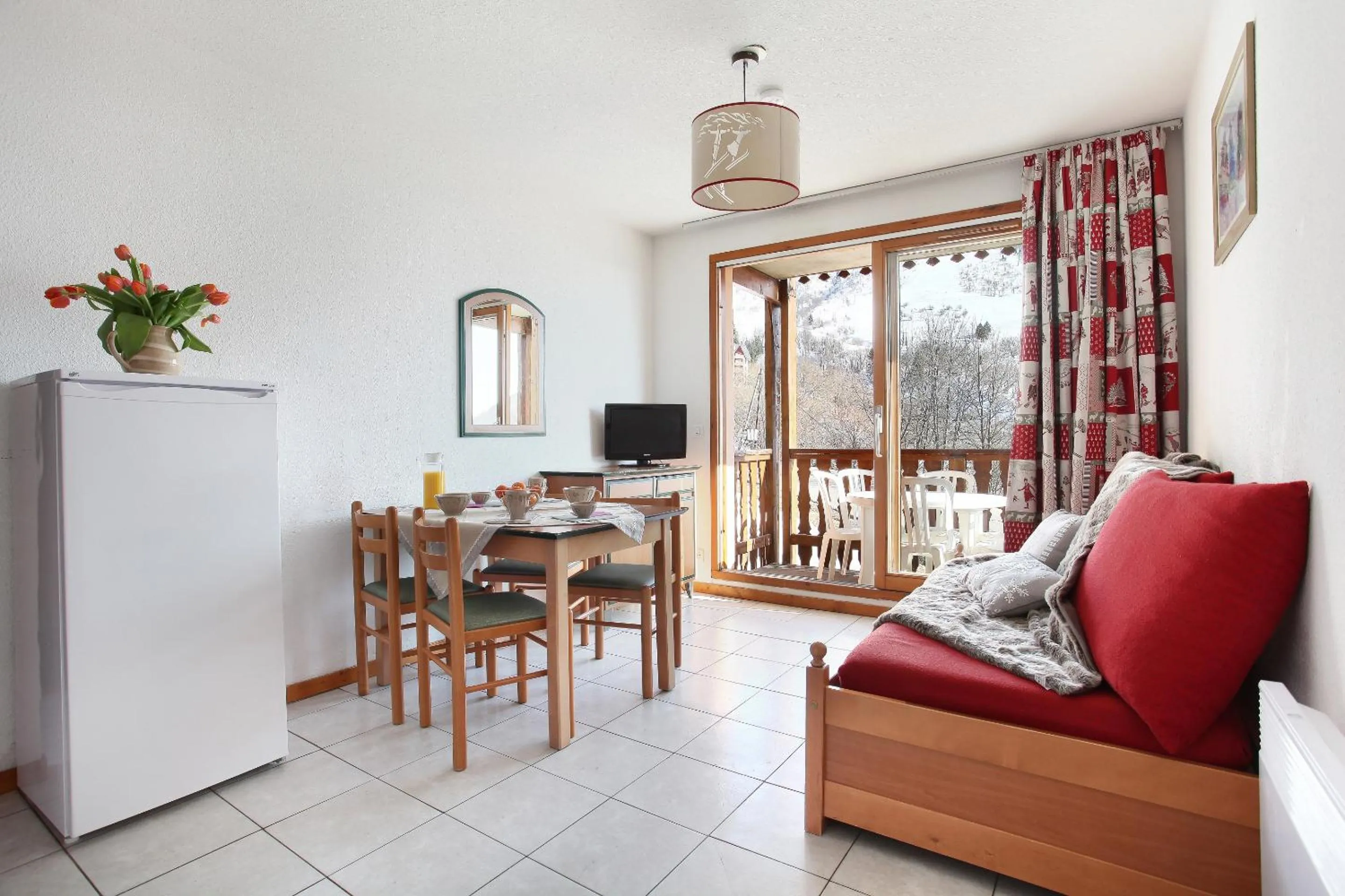 Seating area in Résidence Odalys Belle Vue