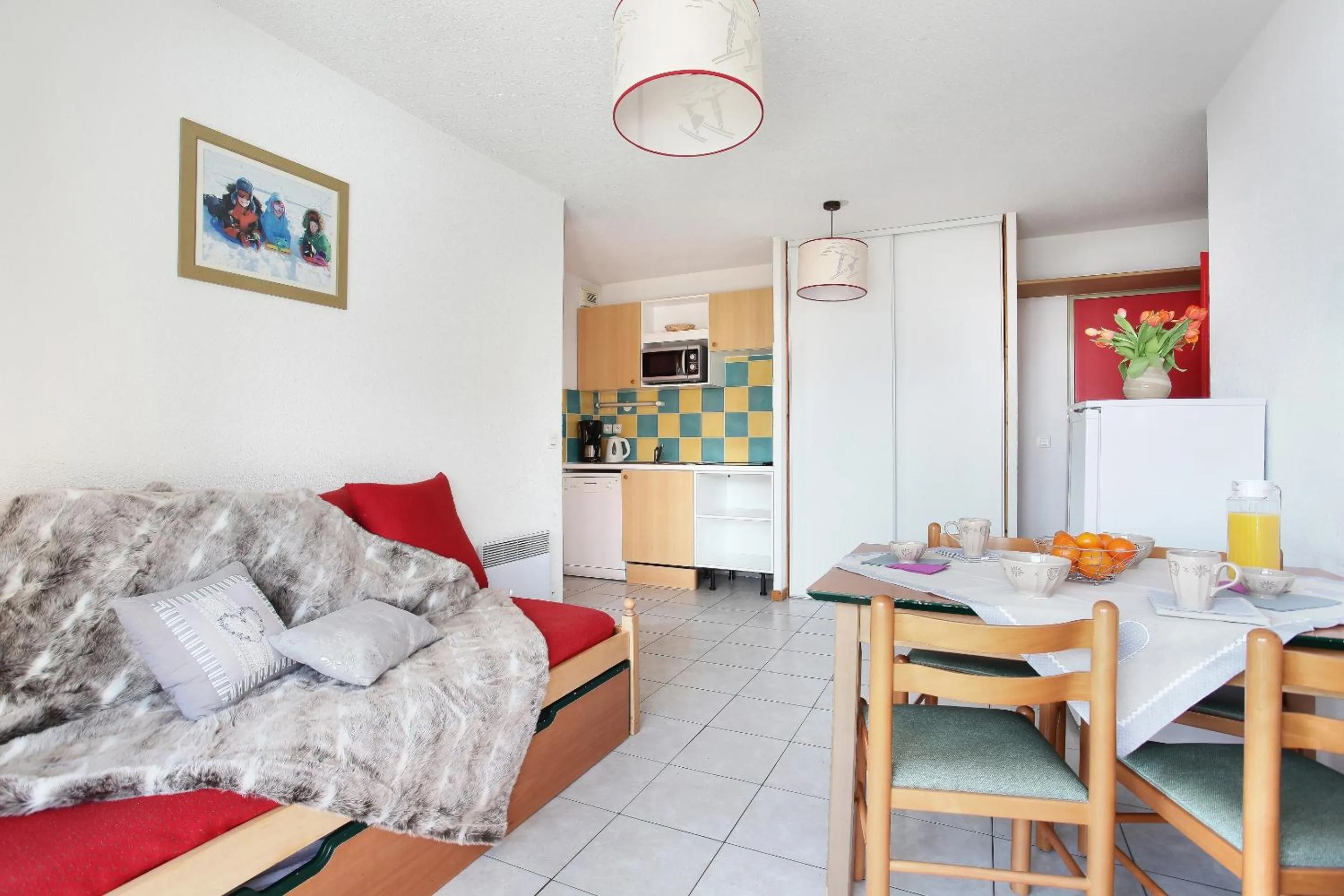 Kitchen or kitchenette in Résidence Odalys Belle Vue