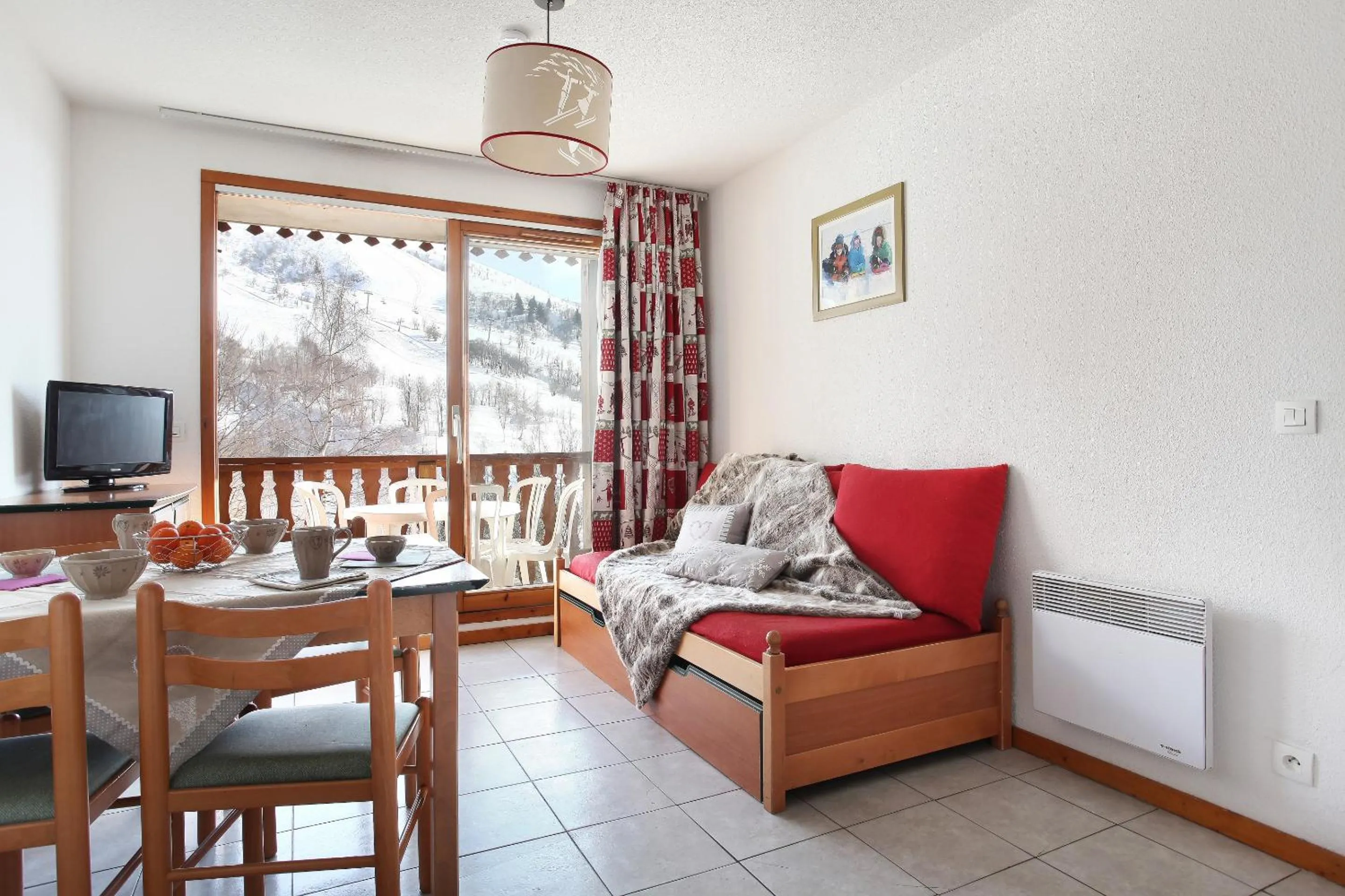 Living room in Résidence Odalys Belle Vue