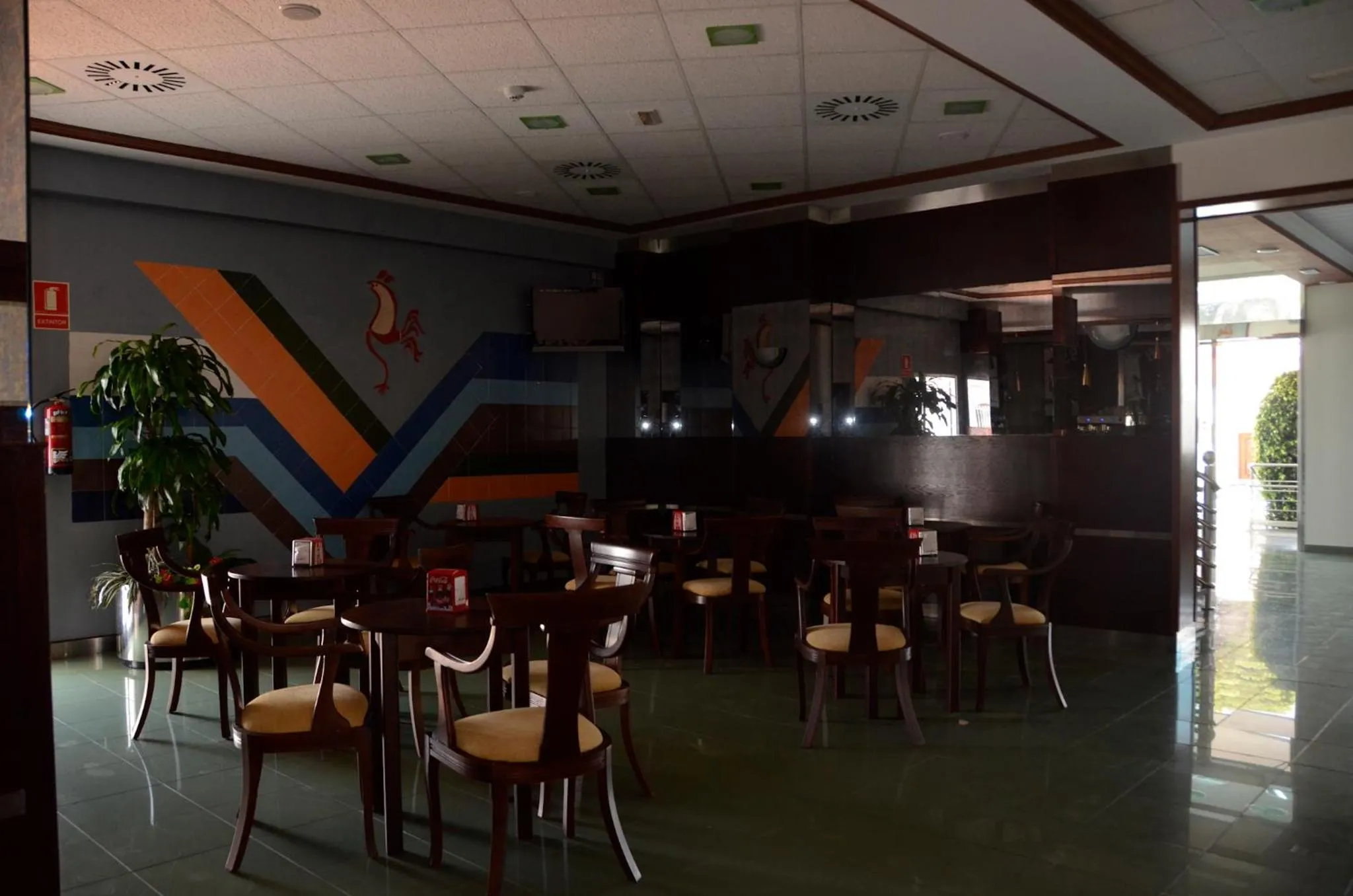 Lounge or bar in La Familia Gallo Rojo