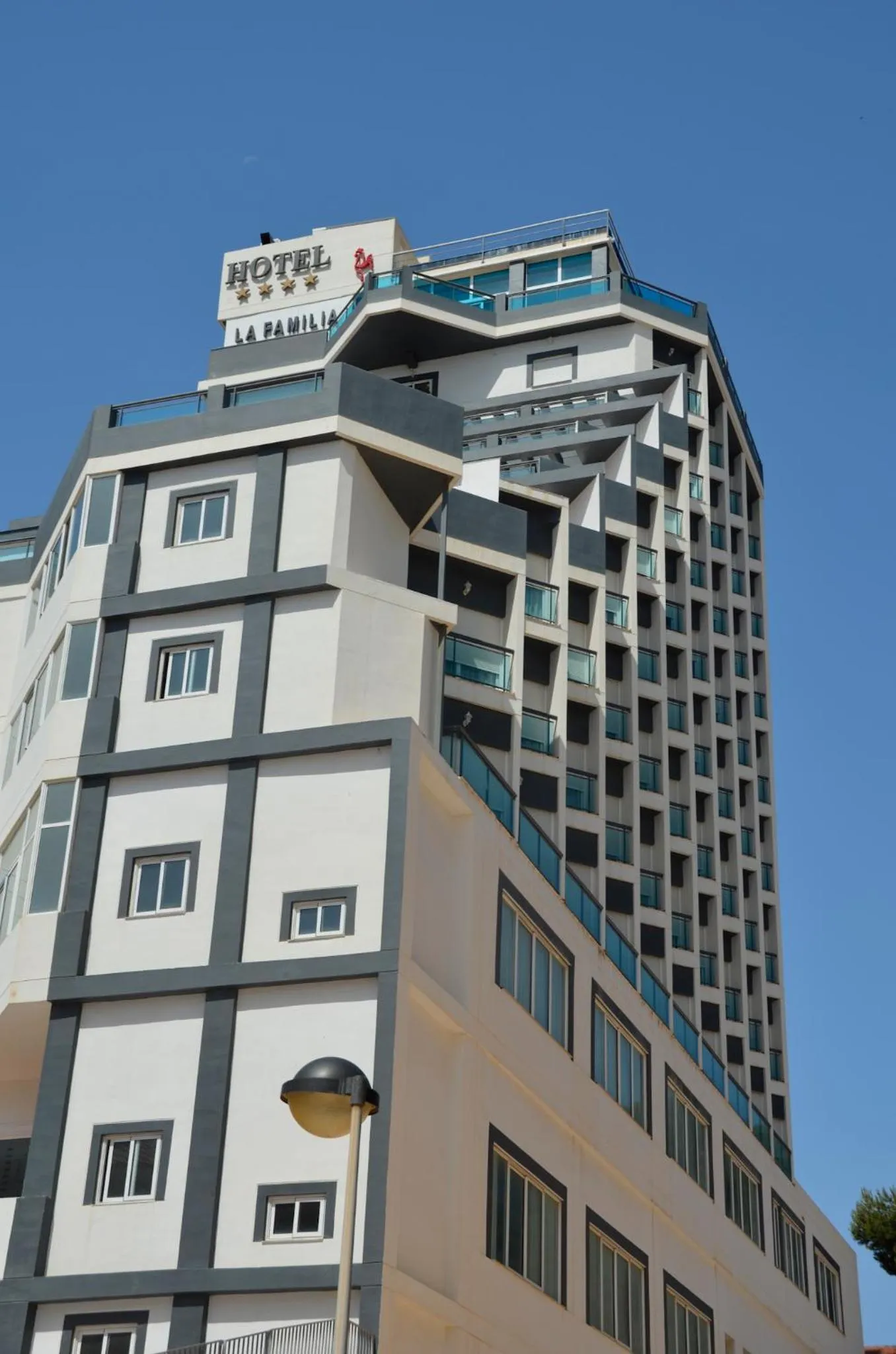 Property building in La Familia Gallo Rojo