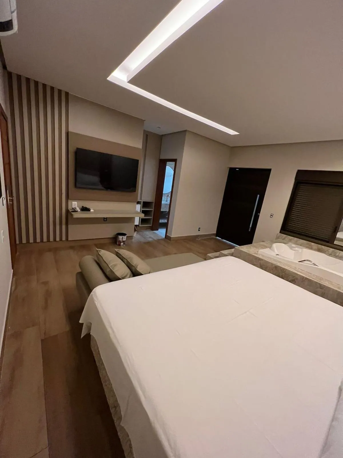 Bed in Pousada do Batata