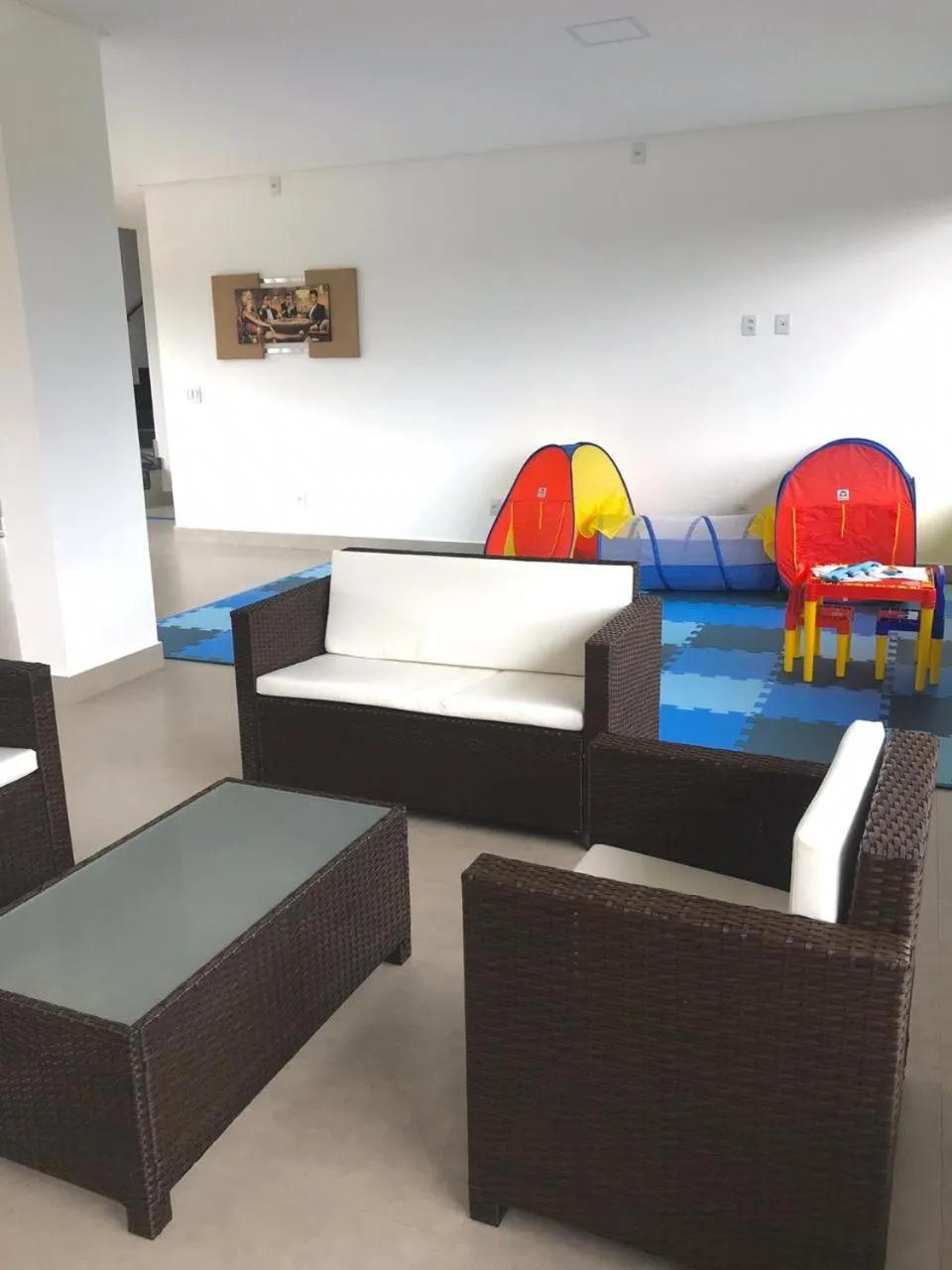 Living room, Bed in Pousada do Batata