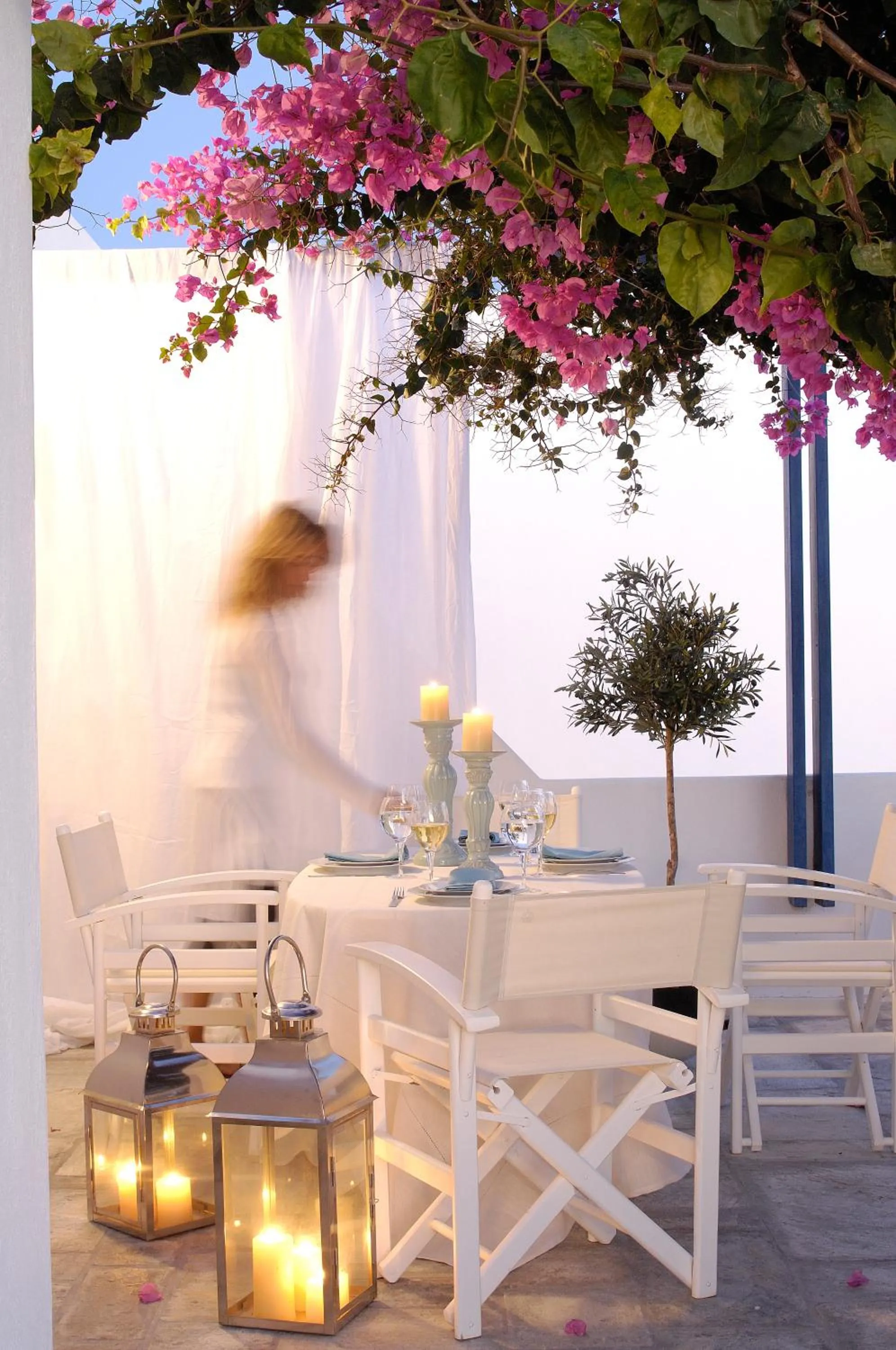 Patio in Kapetan Tasos Suites