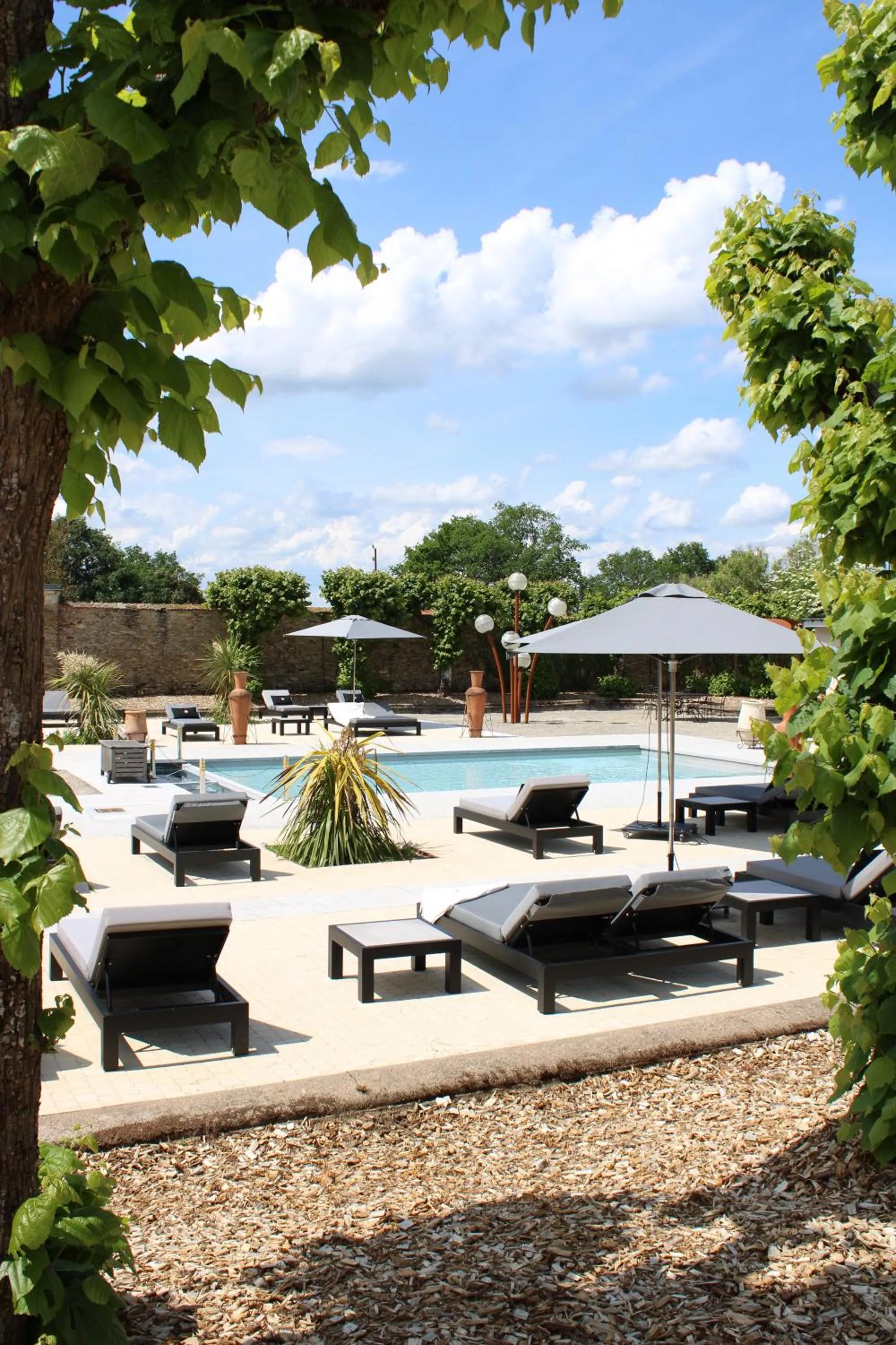 Garden in Château de Maubreuil