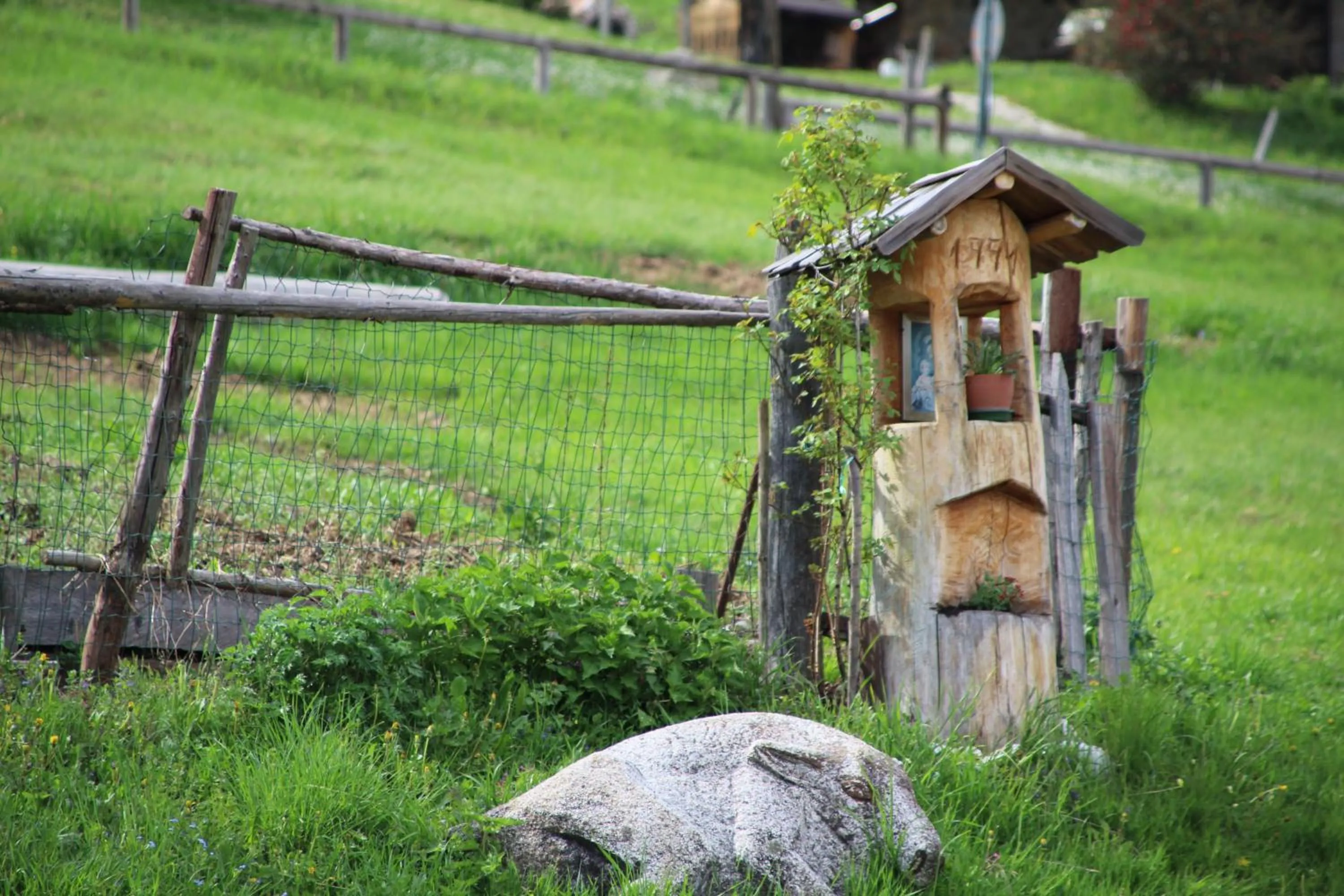 Garden in Locanda La Ruscoletta