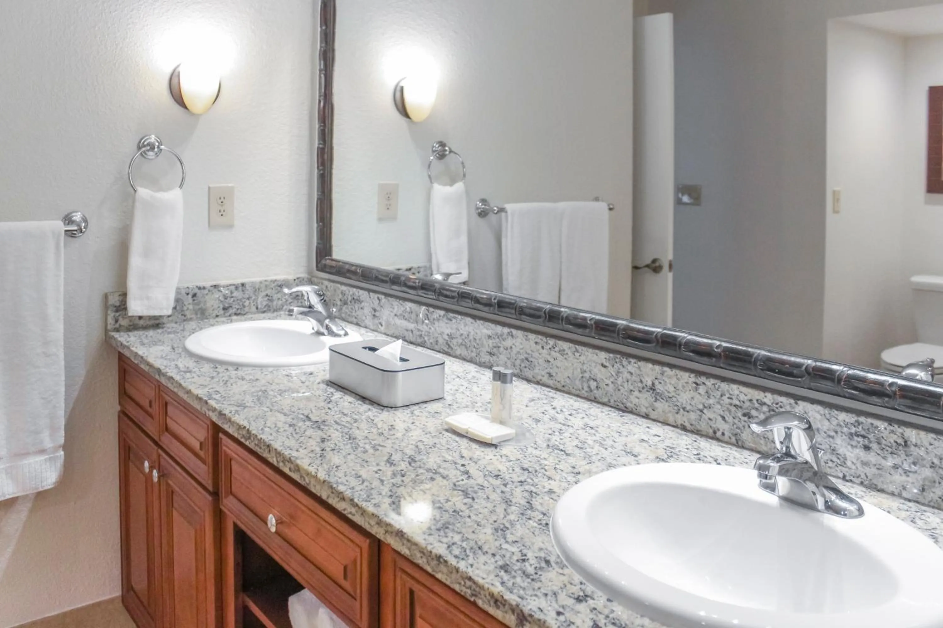 Bathroom in Hilton Vacation Club Polynesian Isles Kissimmee