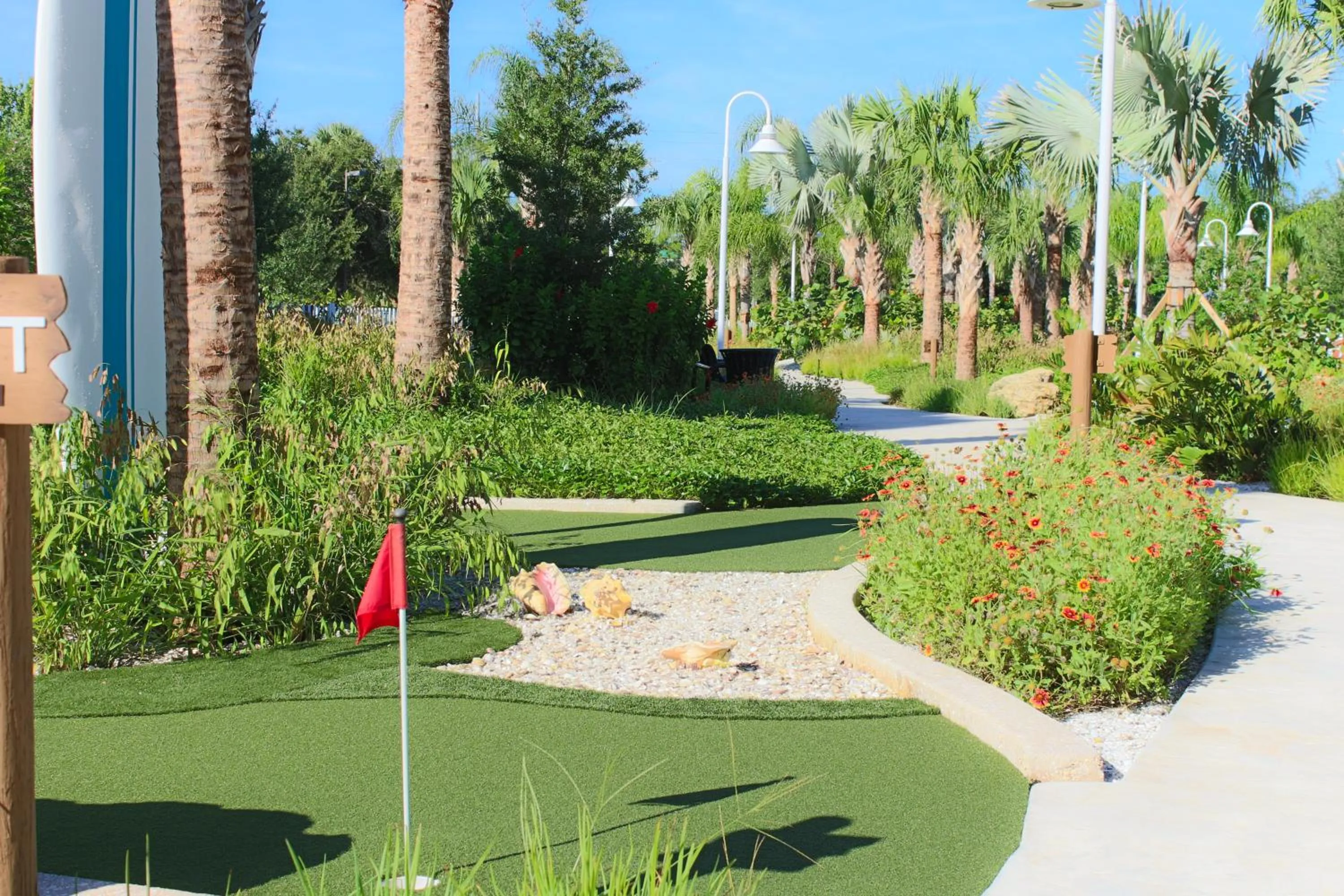 Minigolf in Hilton Vacation Club Grand Beach Orlando