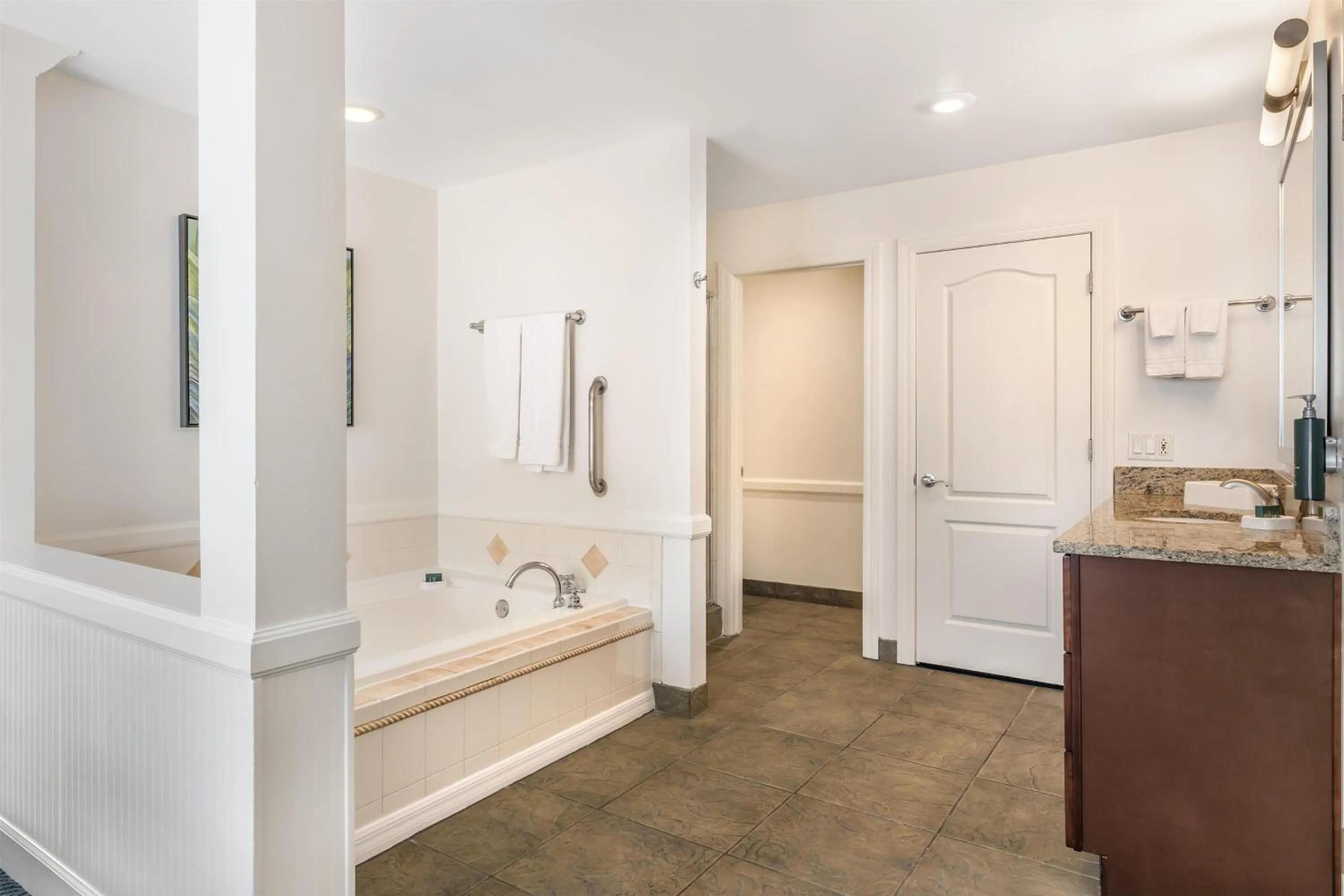 Bathroom in Hilton Vacation Club Grand Beach Orlando