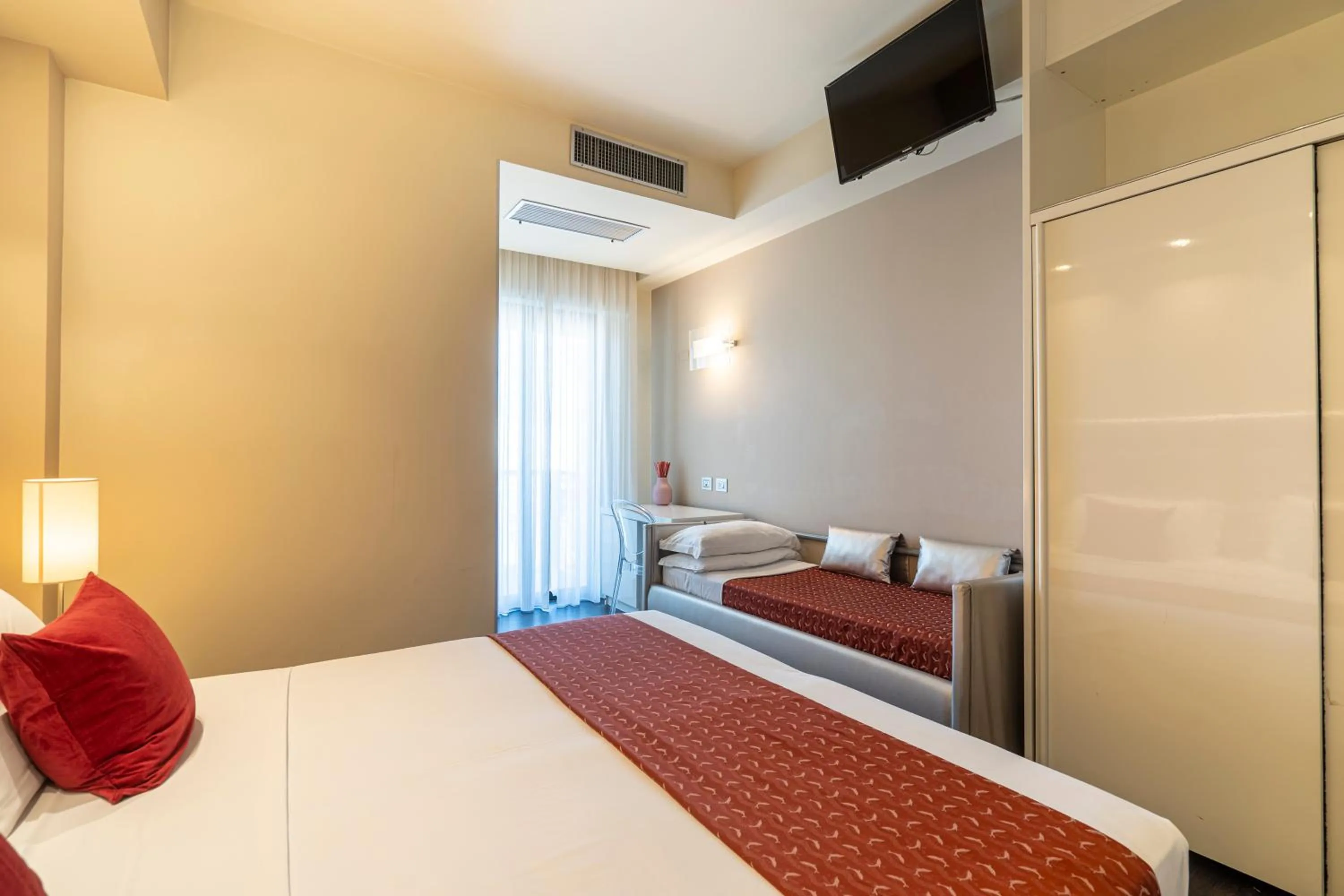 Bed in Hotel 2000 Riccione