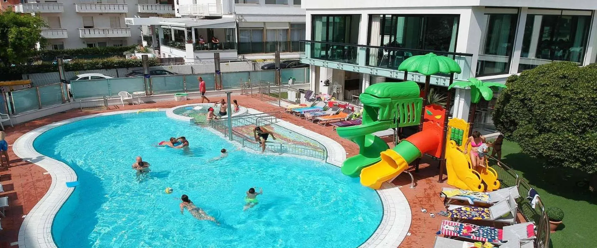 Swimming pool in Hotel 2000 Riccione