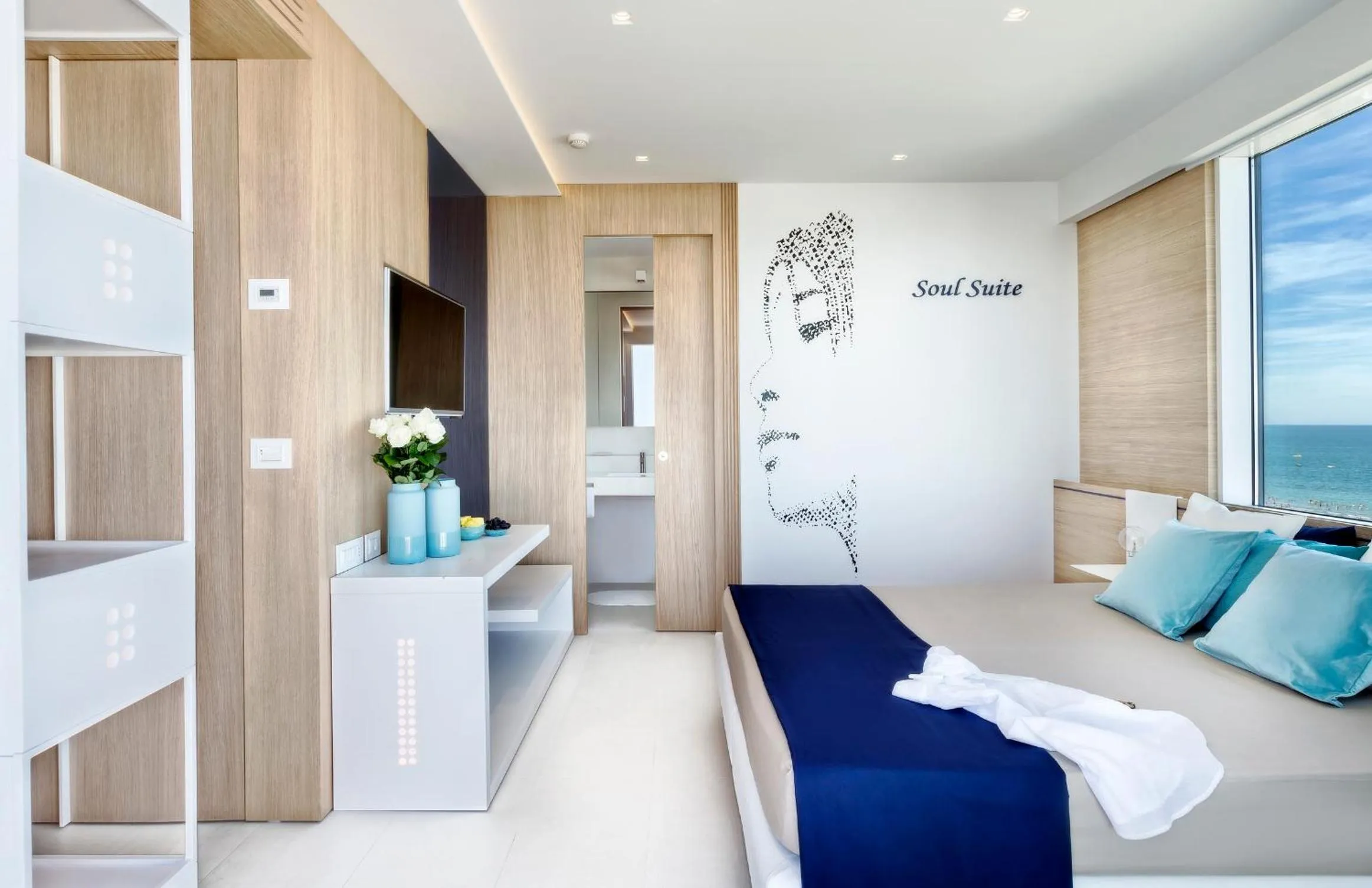 Bed in Hotel 2000 Riccione