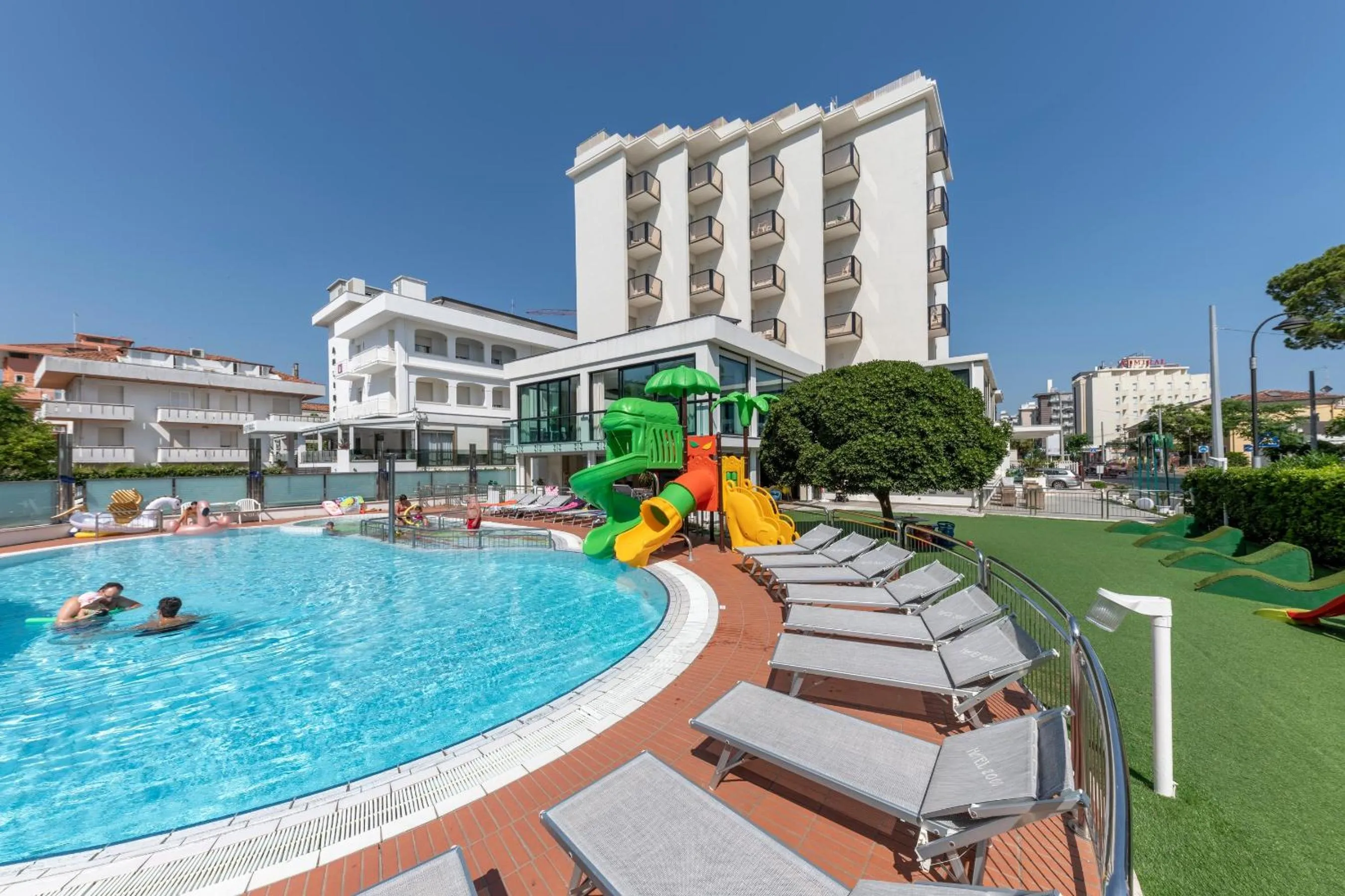 Property building in Hotel 2000 Riccione
