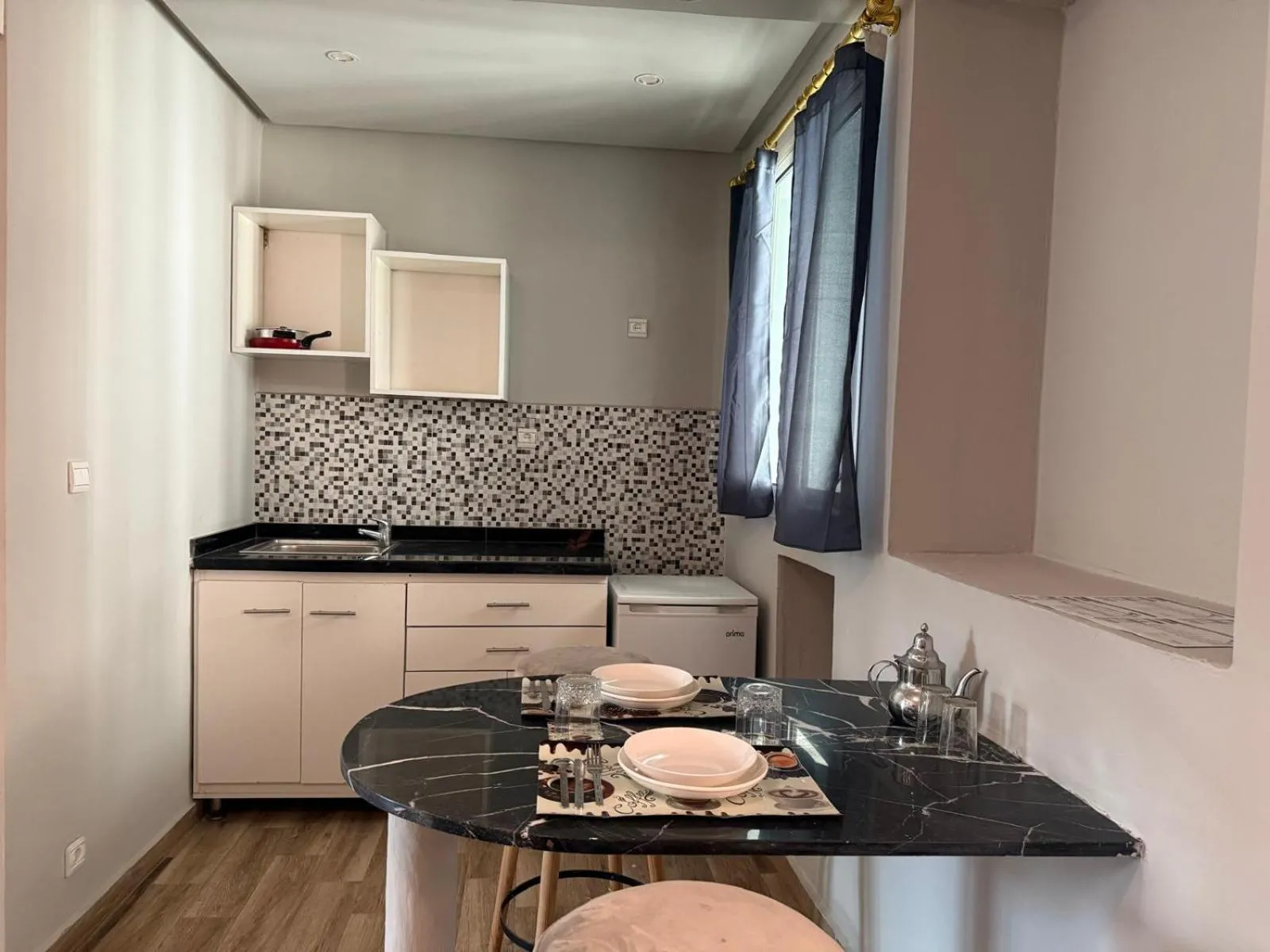 Kitchen or kitchenette in Hamilton Suites & Appart