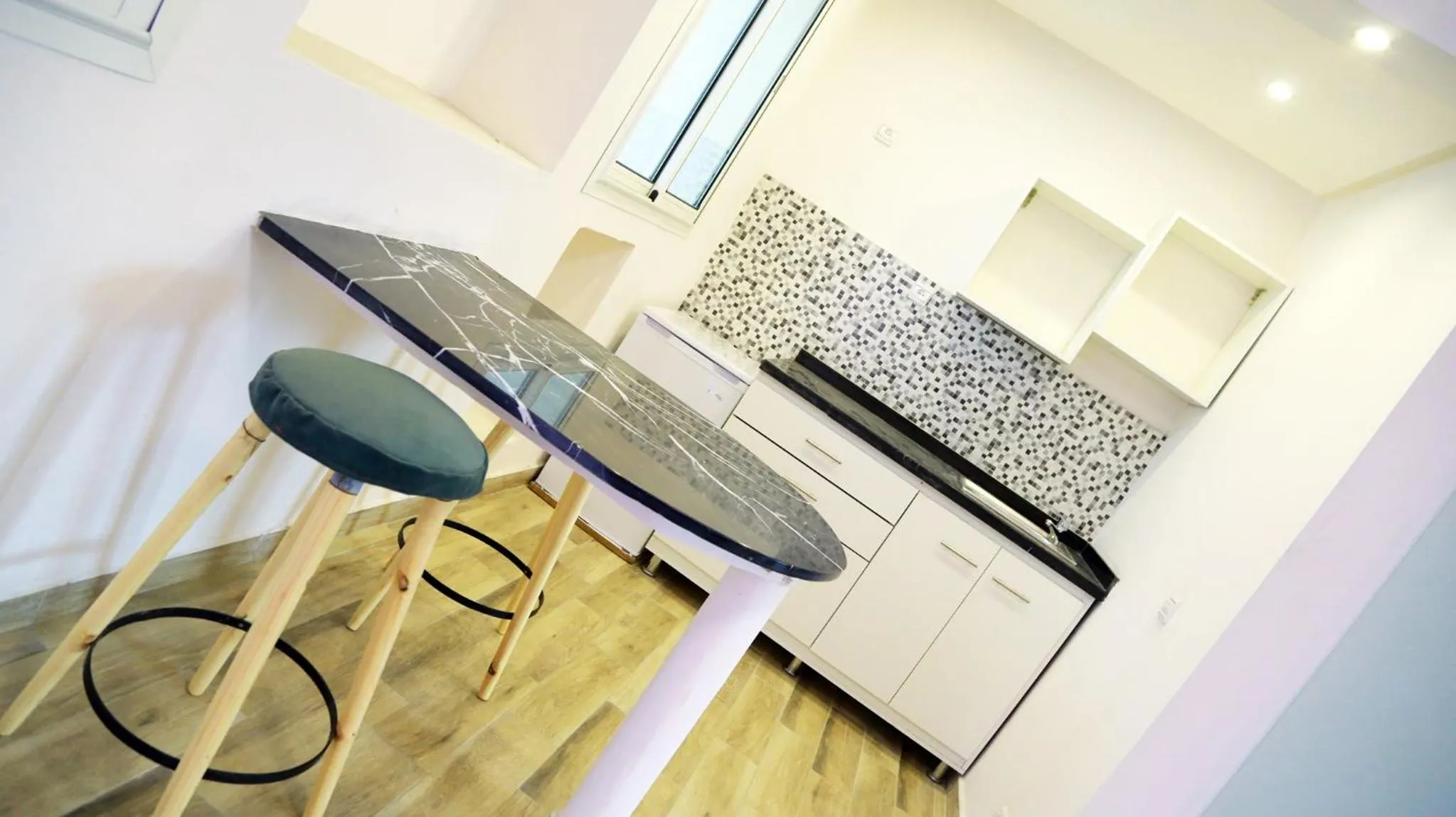 Kitchen or kitchenette in Hamilton Suites & Appart