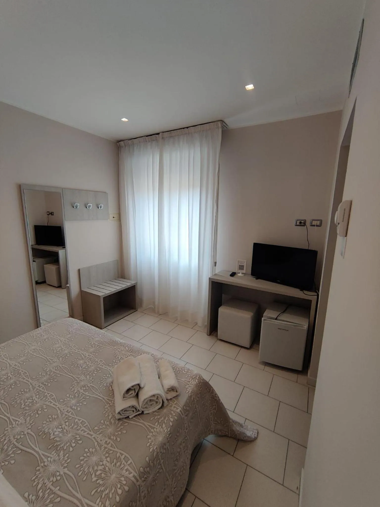 Bed in Hotel Stefan Room & Breakfast