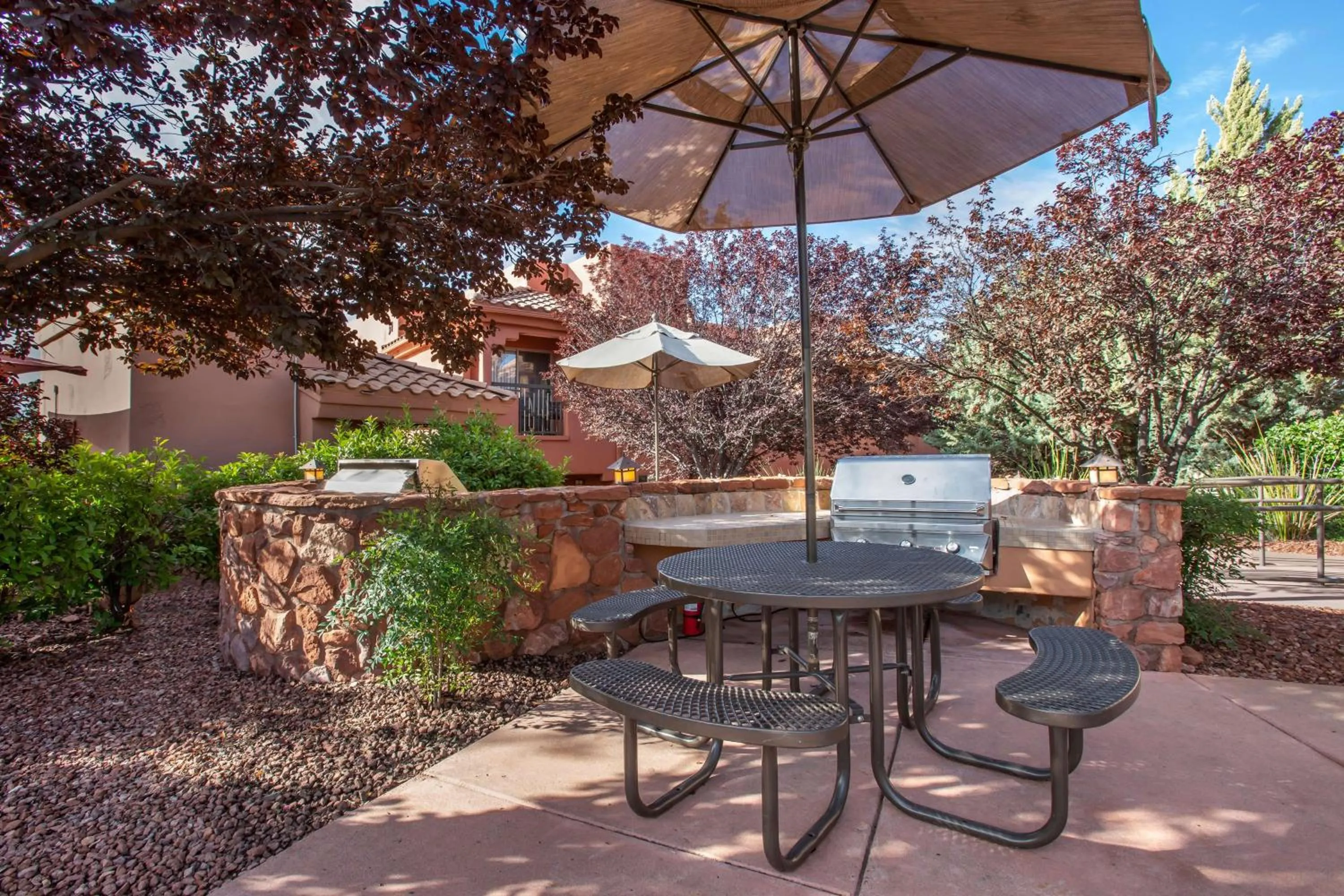 Patio in Hilton Vacation Club Sedona Summit