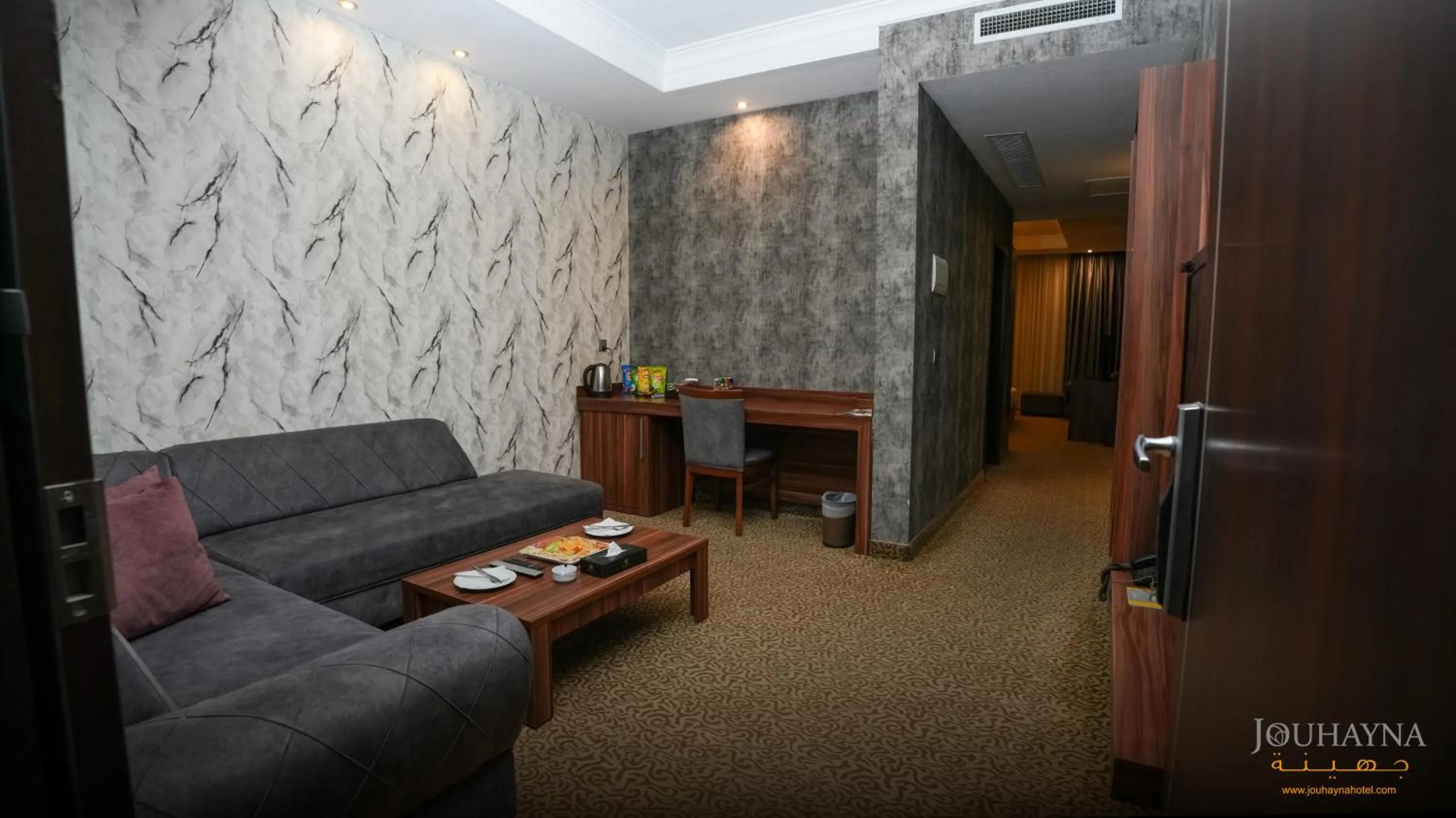 Living room in Jouhayna Hotel&Suite
