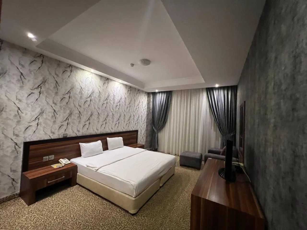 Bed in Jouhayna Hotel&Suite