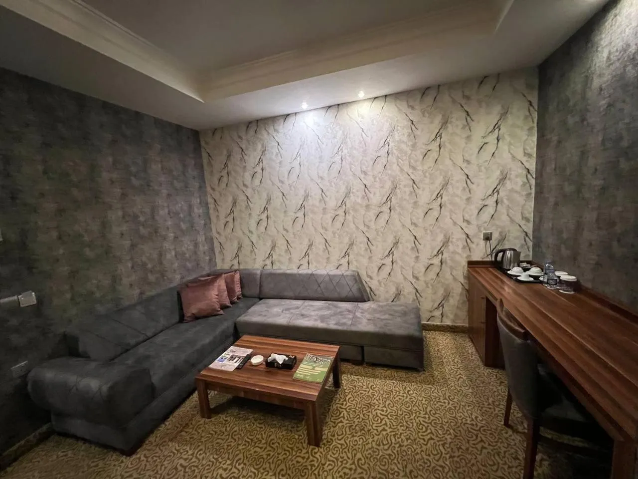 Seating area in Jouhayna Hotel&Suite