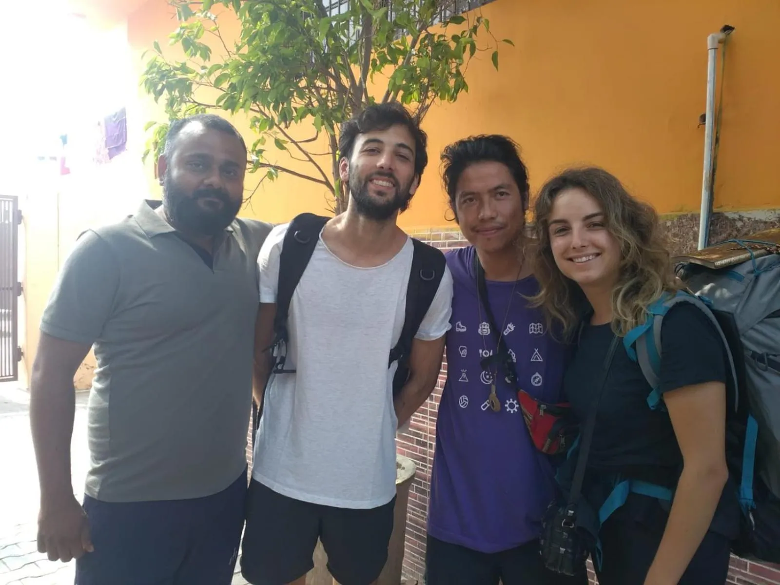 group of guests in Big Brother hostel Hotel