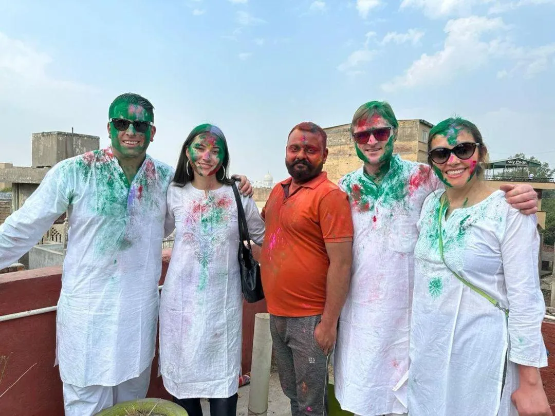 group of guests in Big Brother hostel Hotel