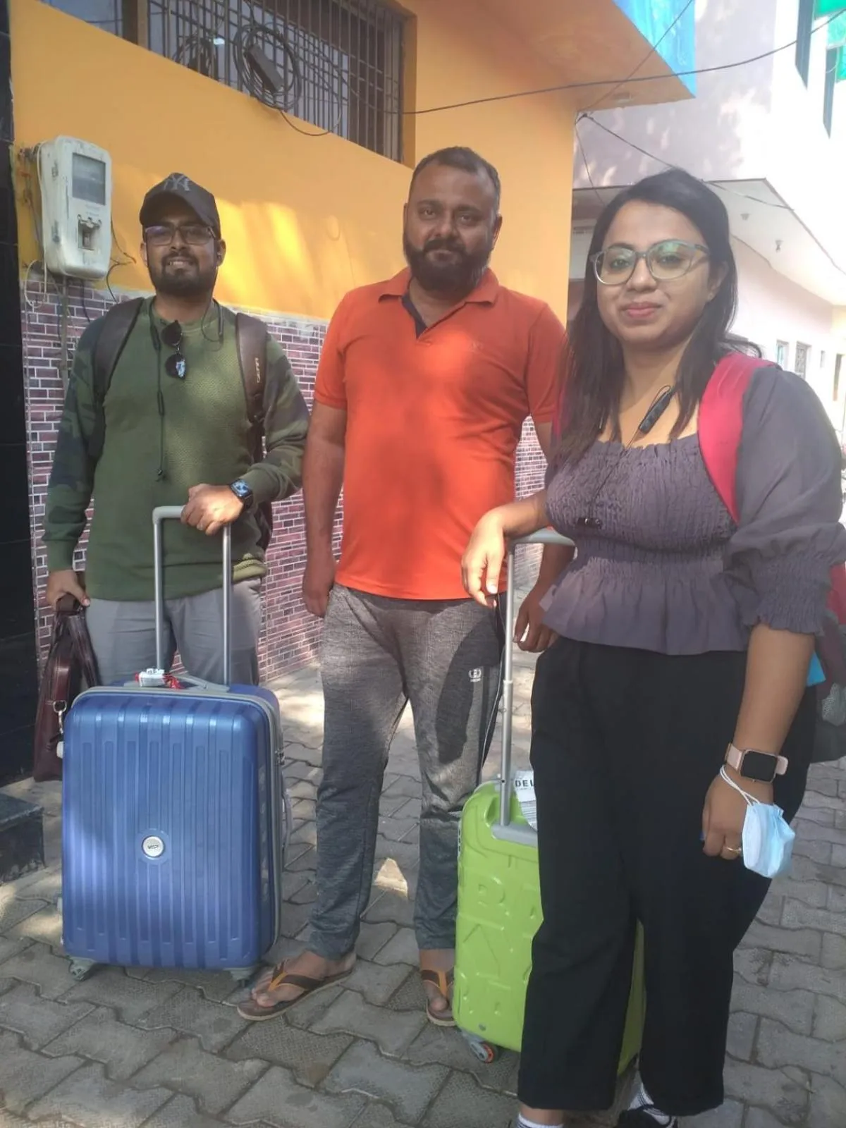 group of guests in Big Brother hostel Hotel